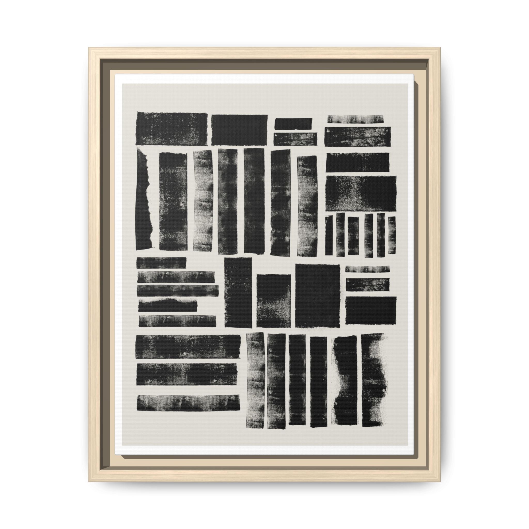 Midnight Rhythm Panels - Framed
