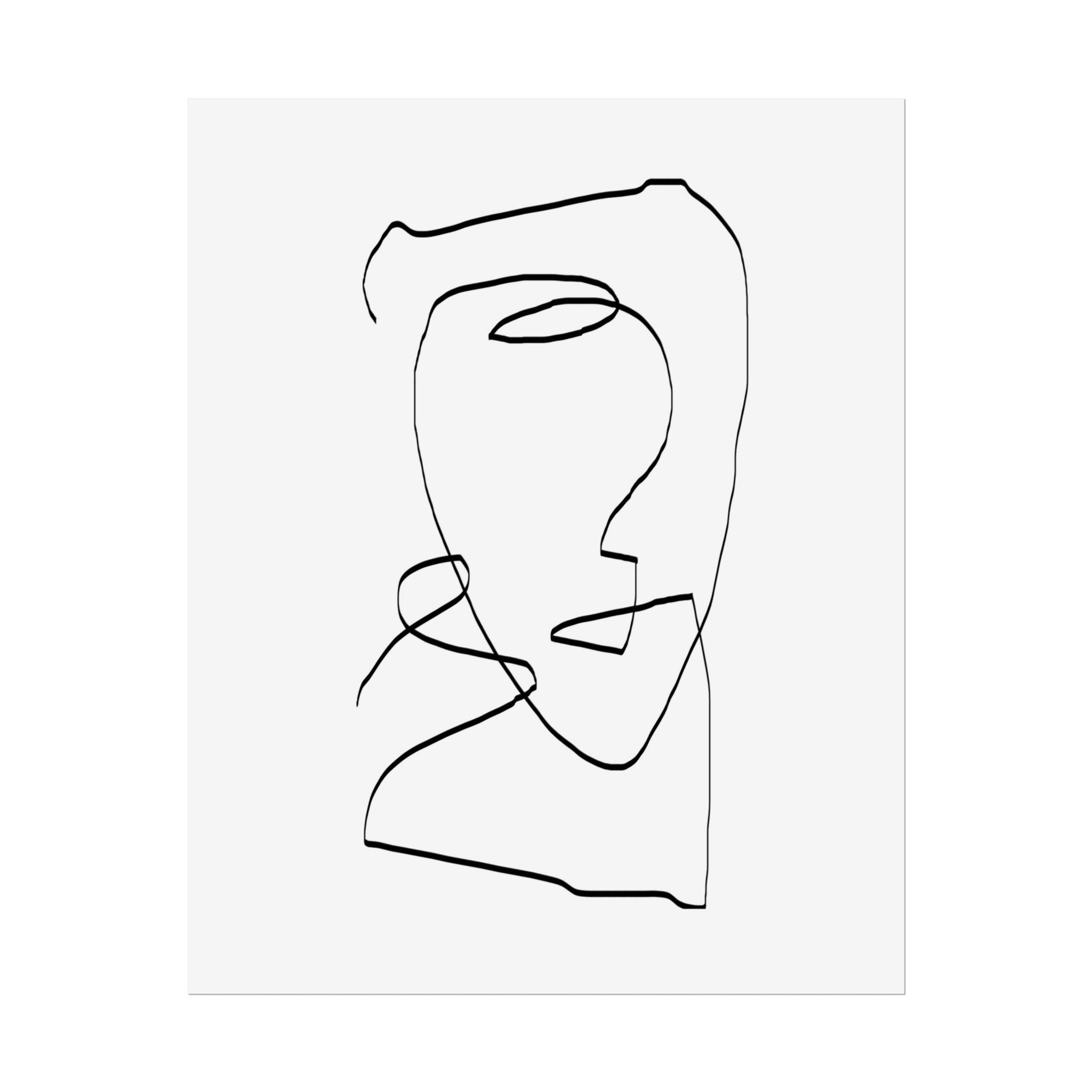Silent Contour Reverie - Poster