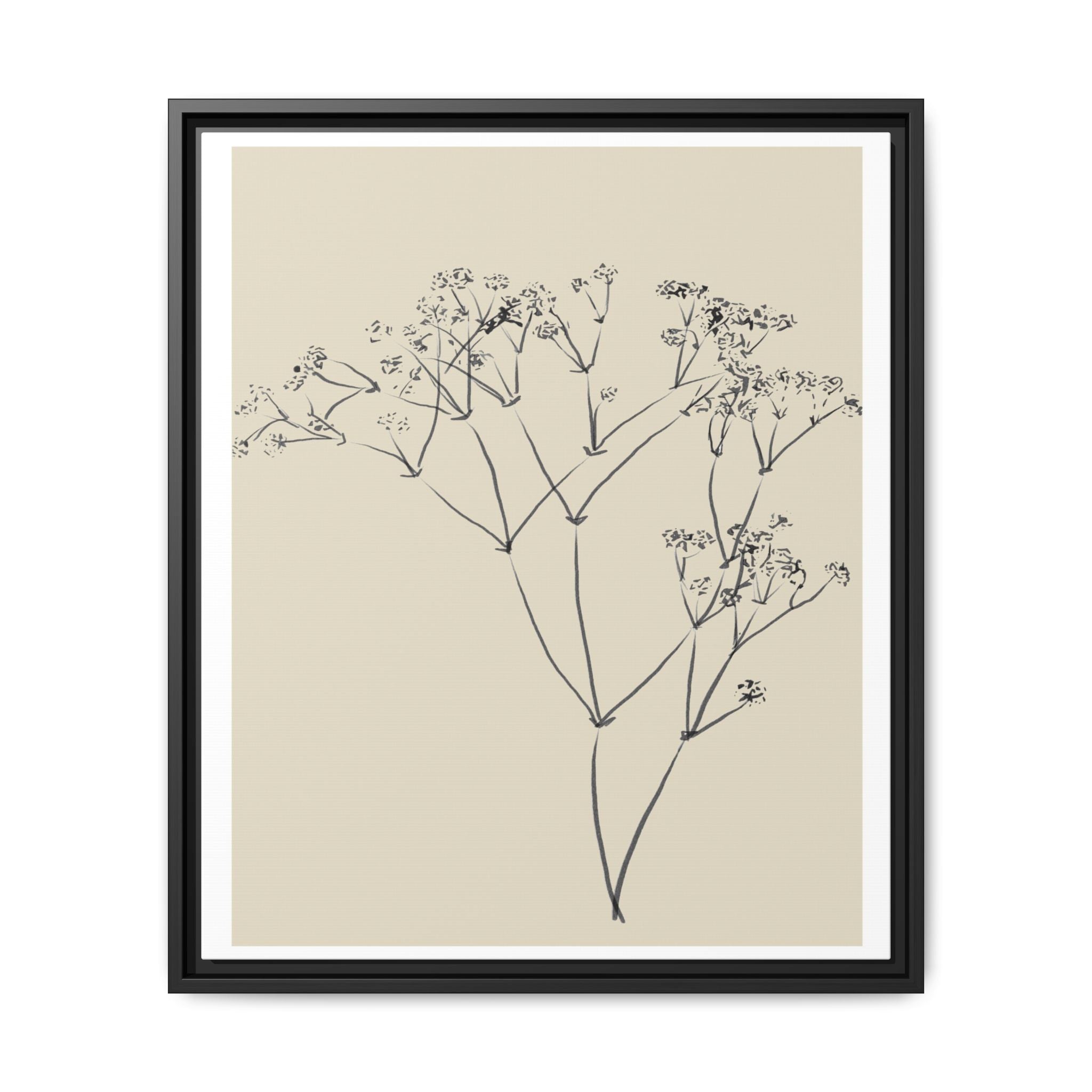 Soft Meadow Stillness - Framed