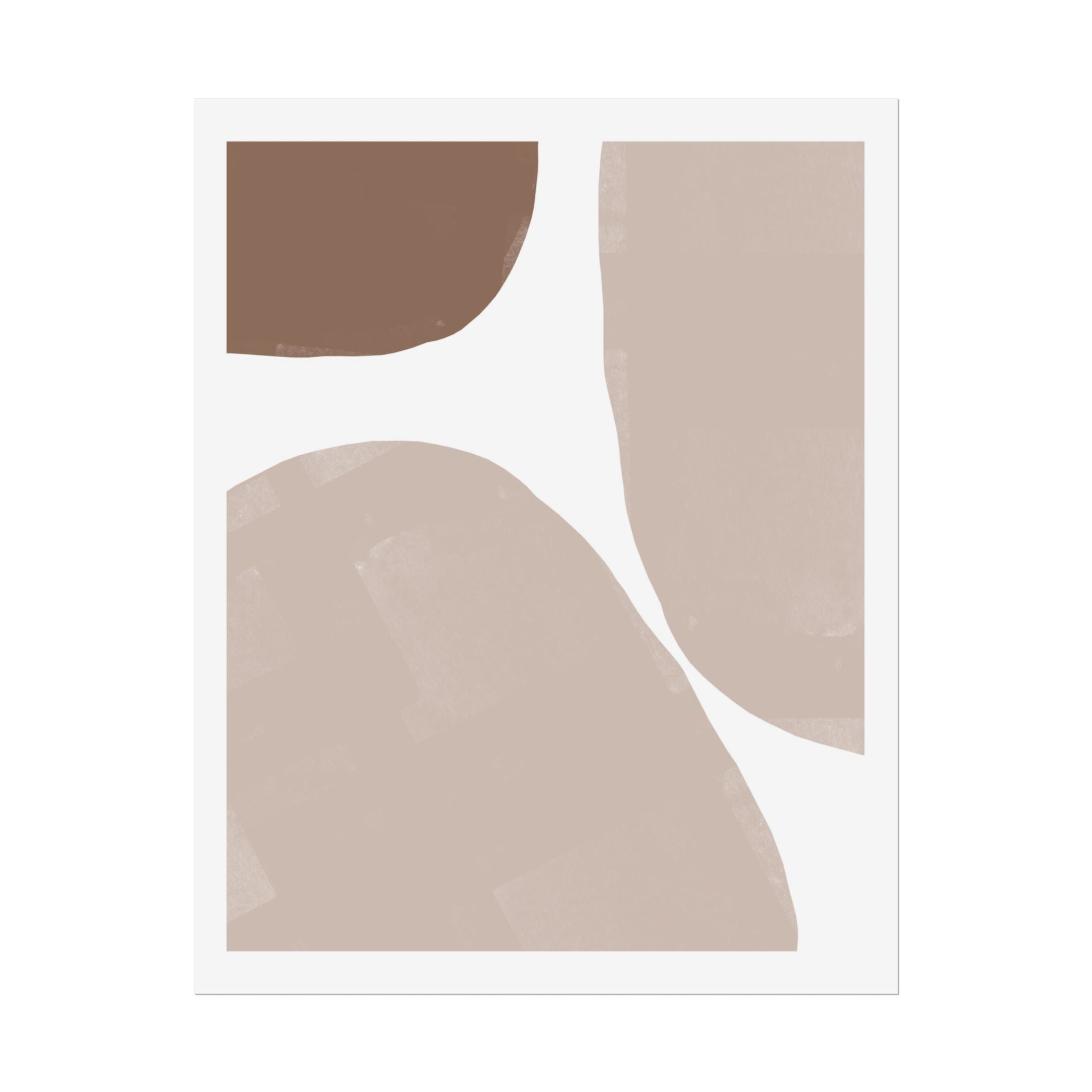 Muted Clay Horizons - Poster