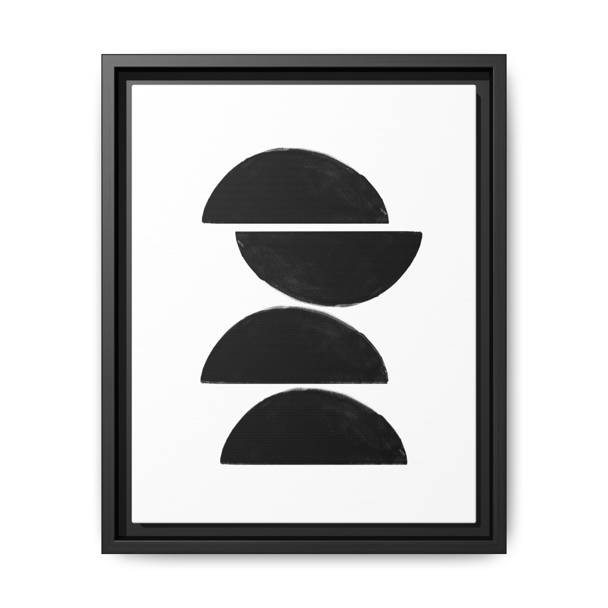 Noir Horizon Rhythm - Framed