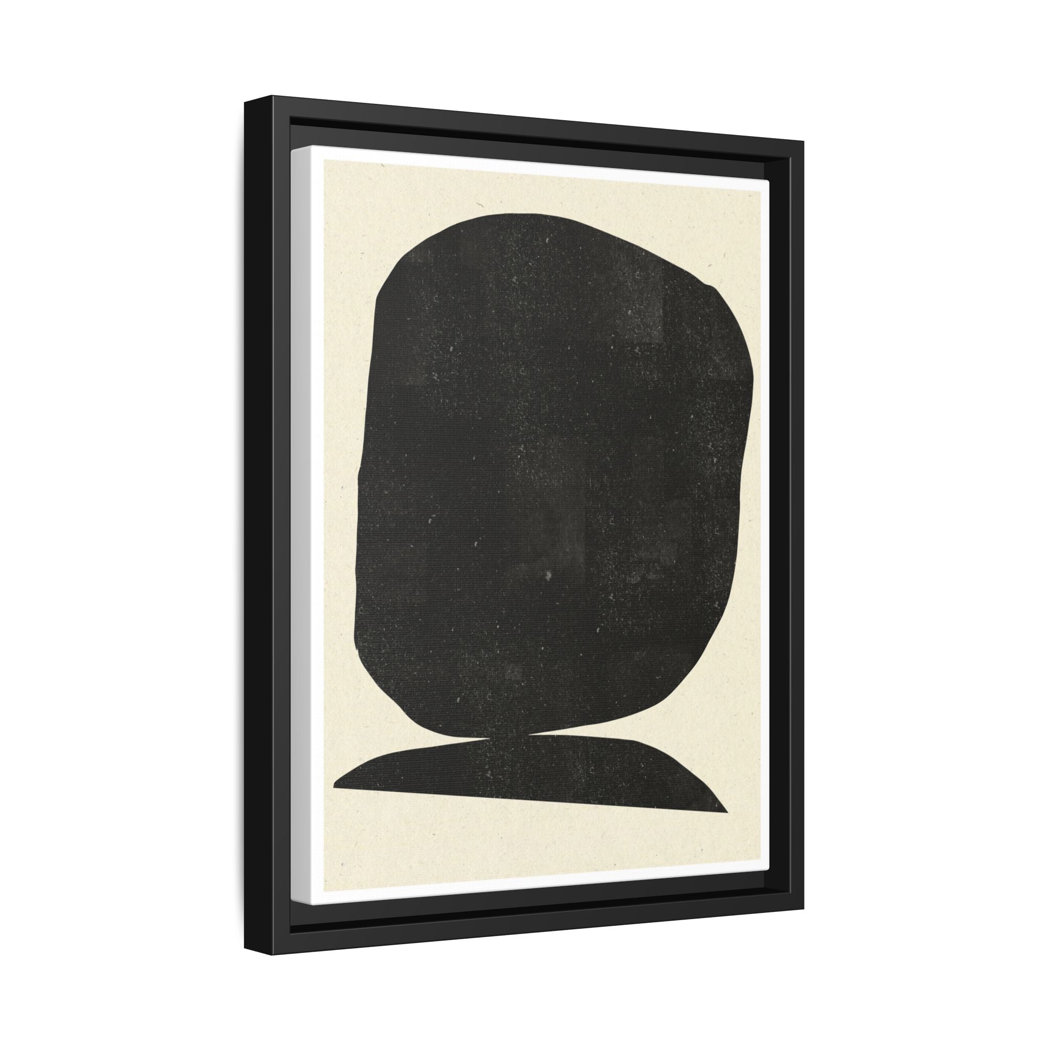 Midnight Monolith Whisper - Framed