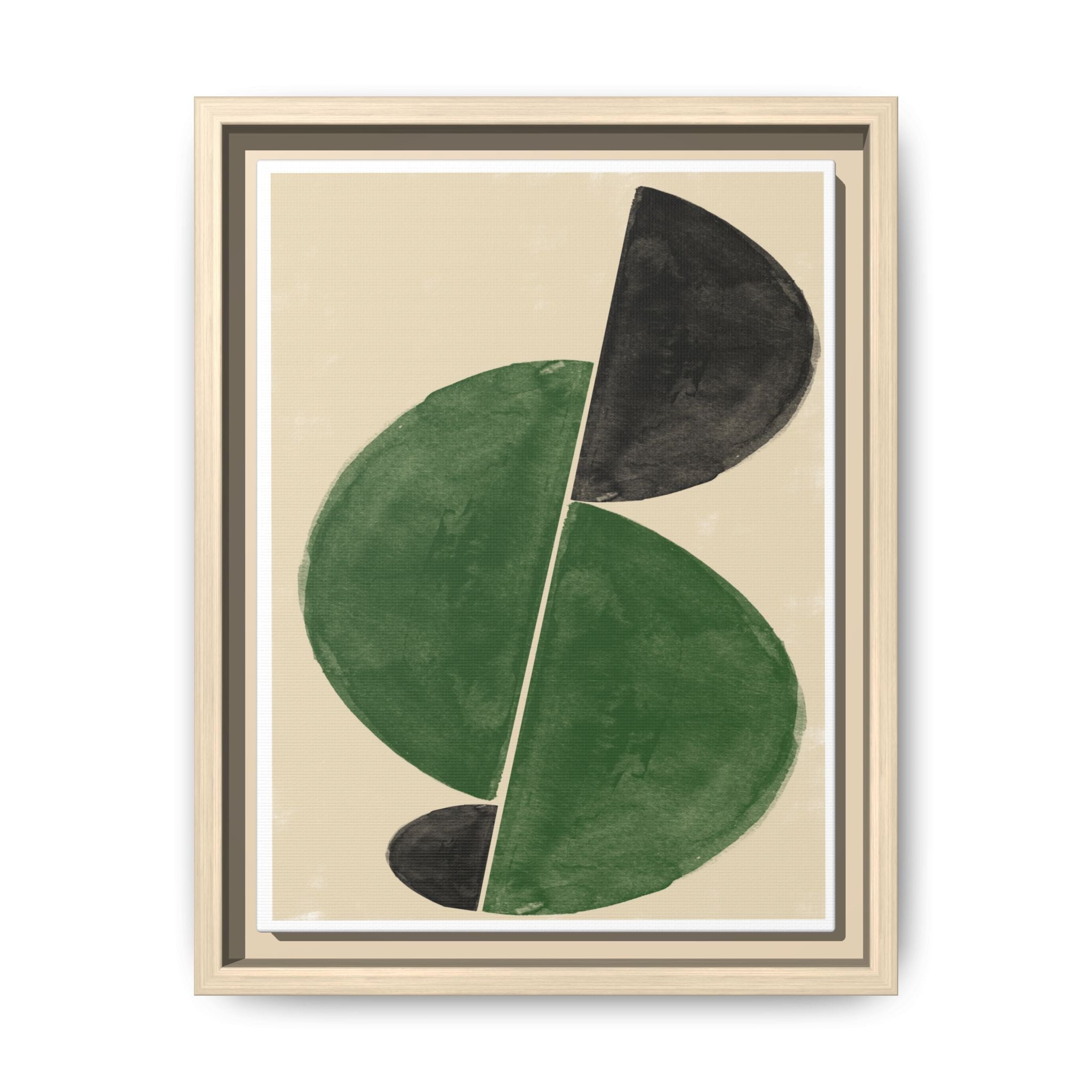 Verdant Eclipse Balance - Framed