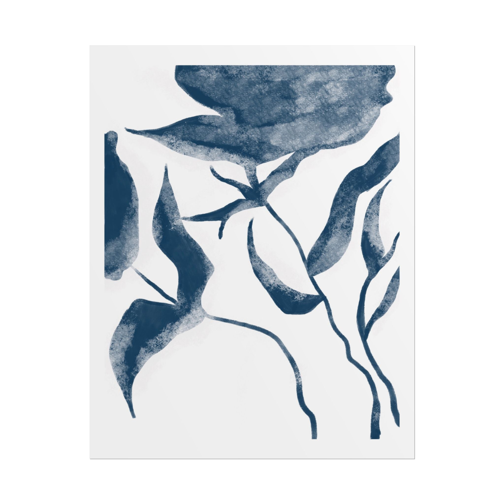 Indigo Bloom Reverie - Poster