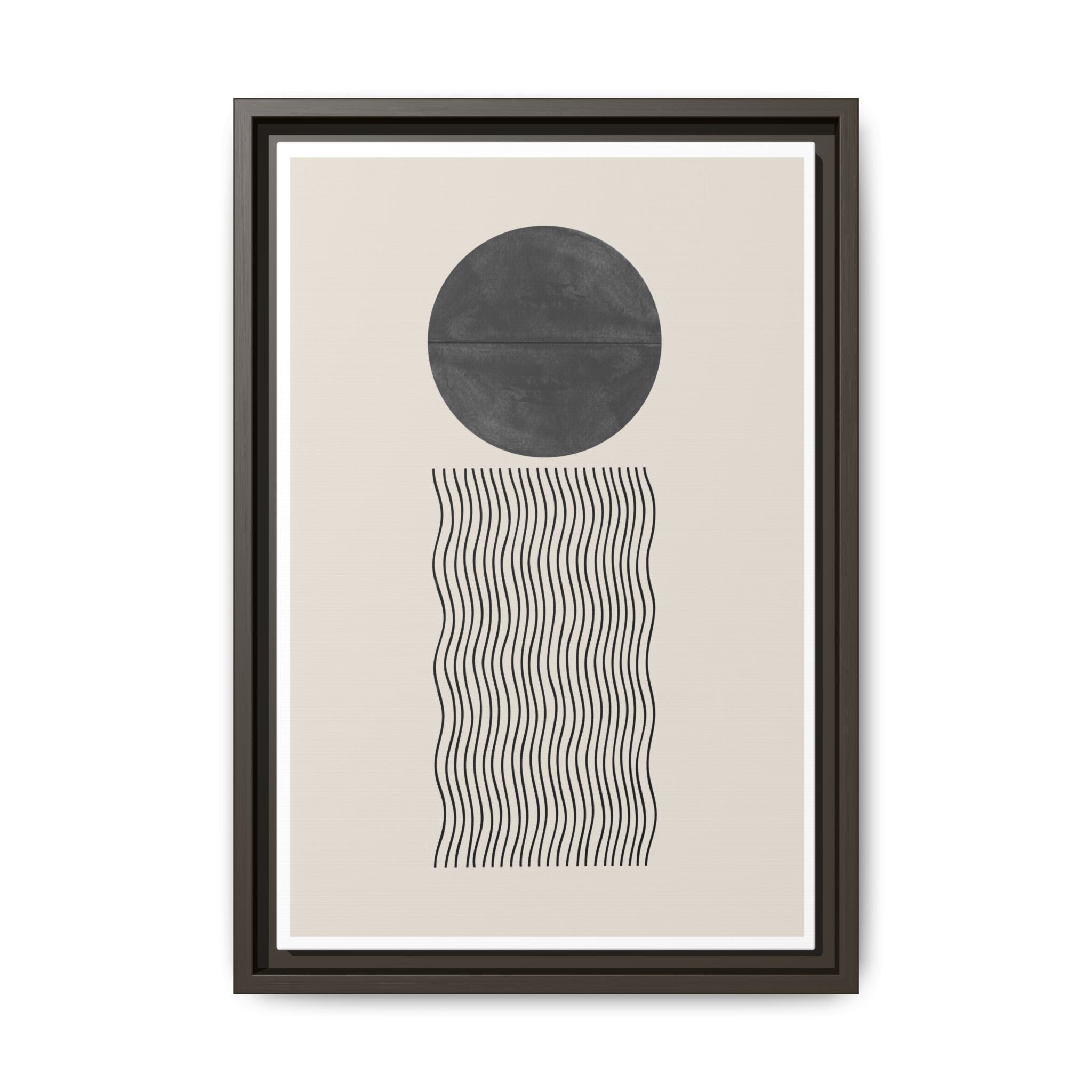 Celestial Wave Alignment - Framed
