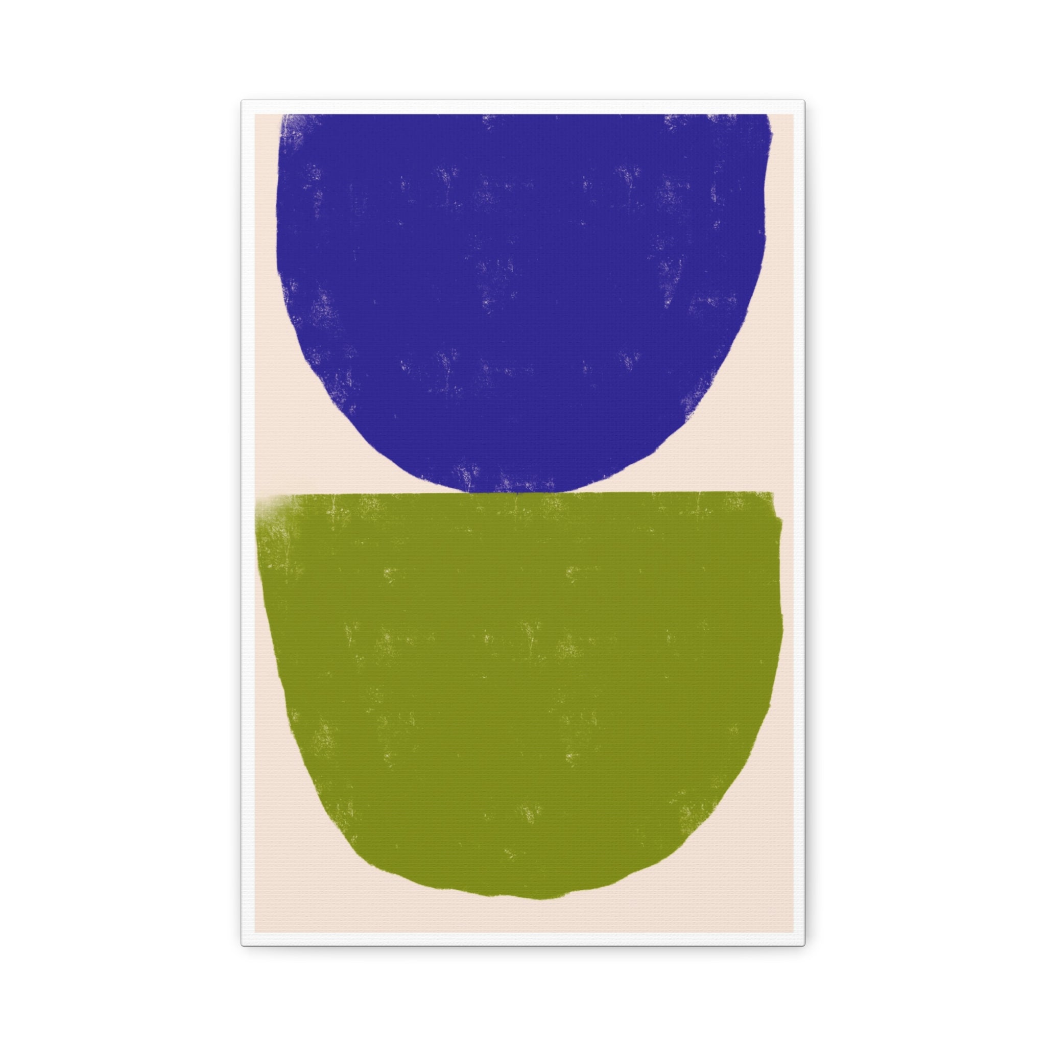 Cobalt Meadow Balance - Canvas