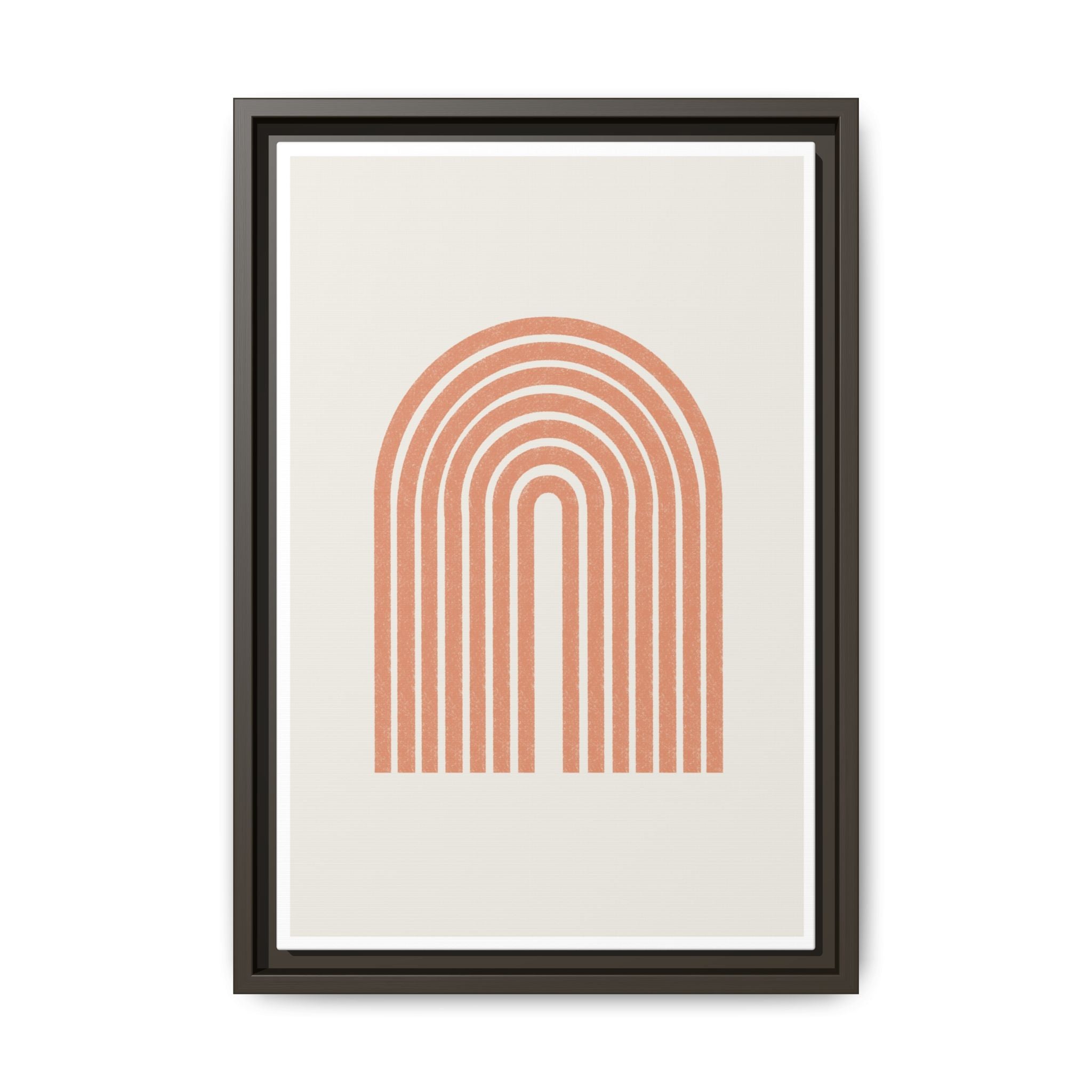 Terracotta Arc Whisper - Framed