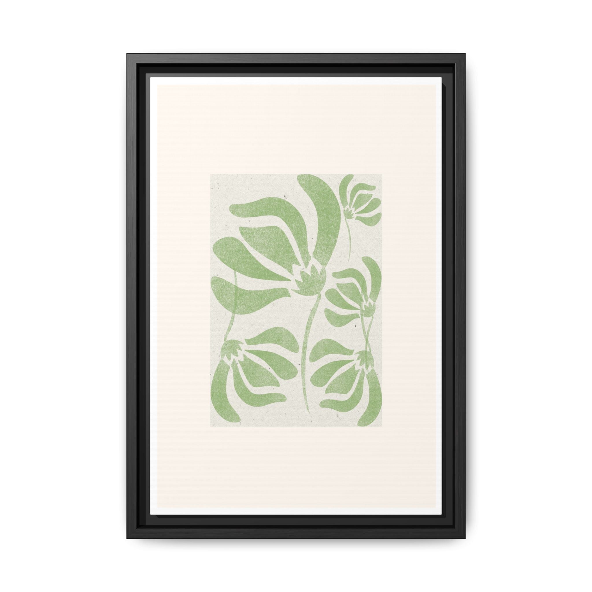 Verdant Bloom Harmony - Framed