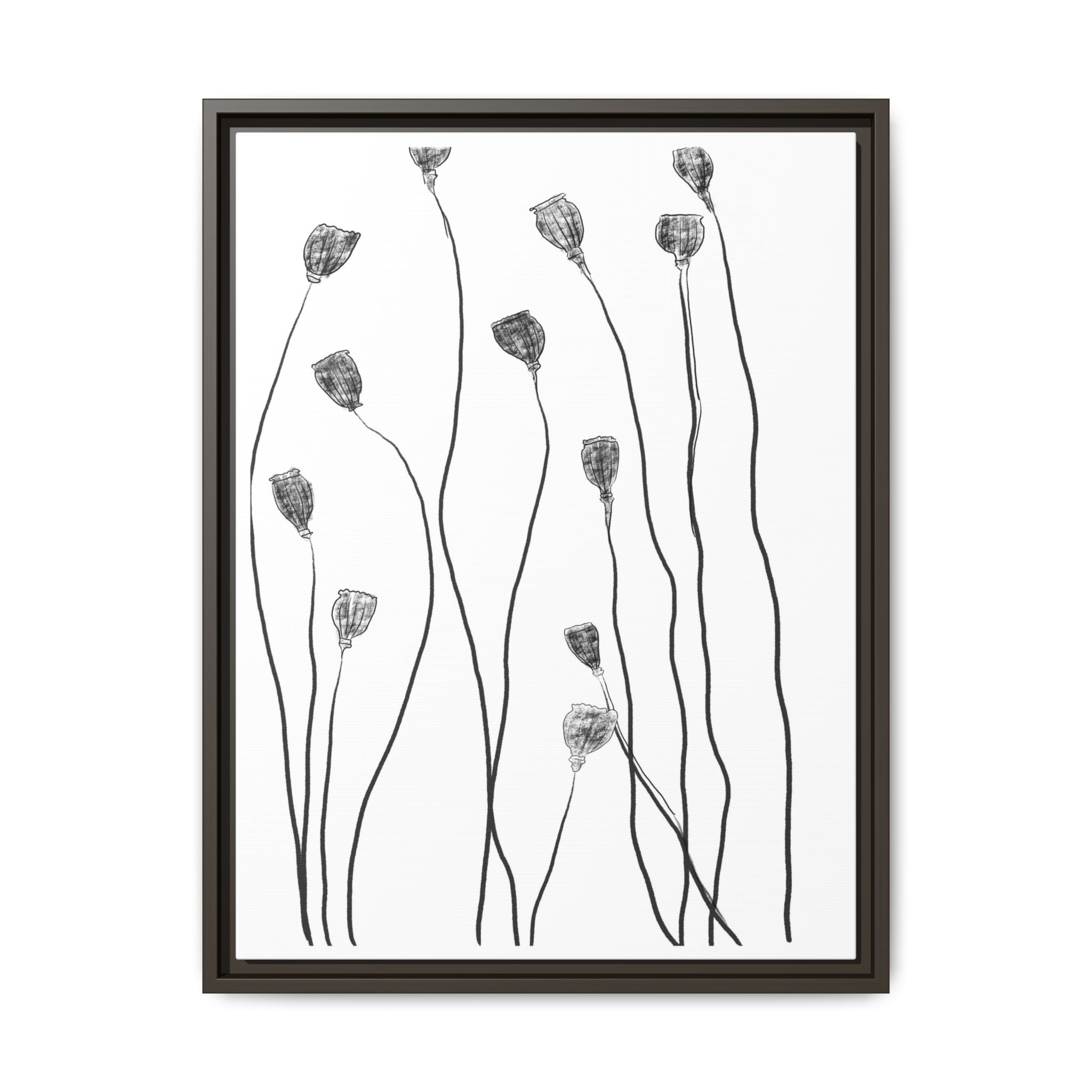 Midnight Seed Reverie - Framed