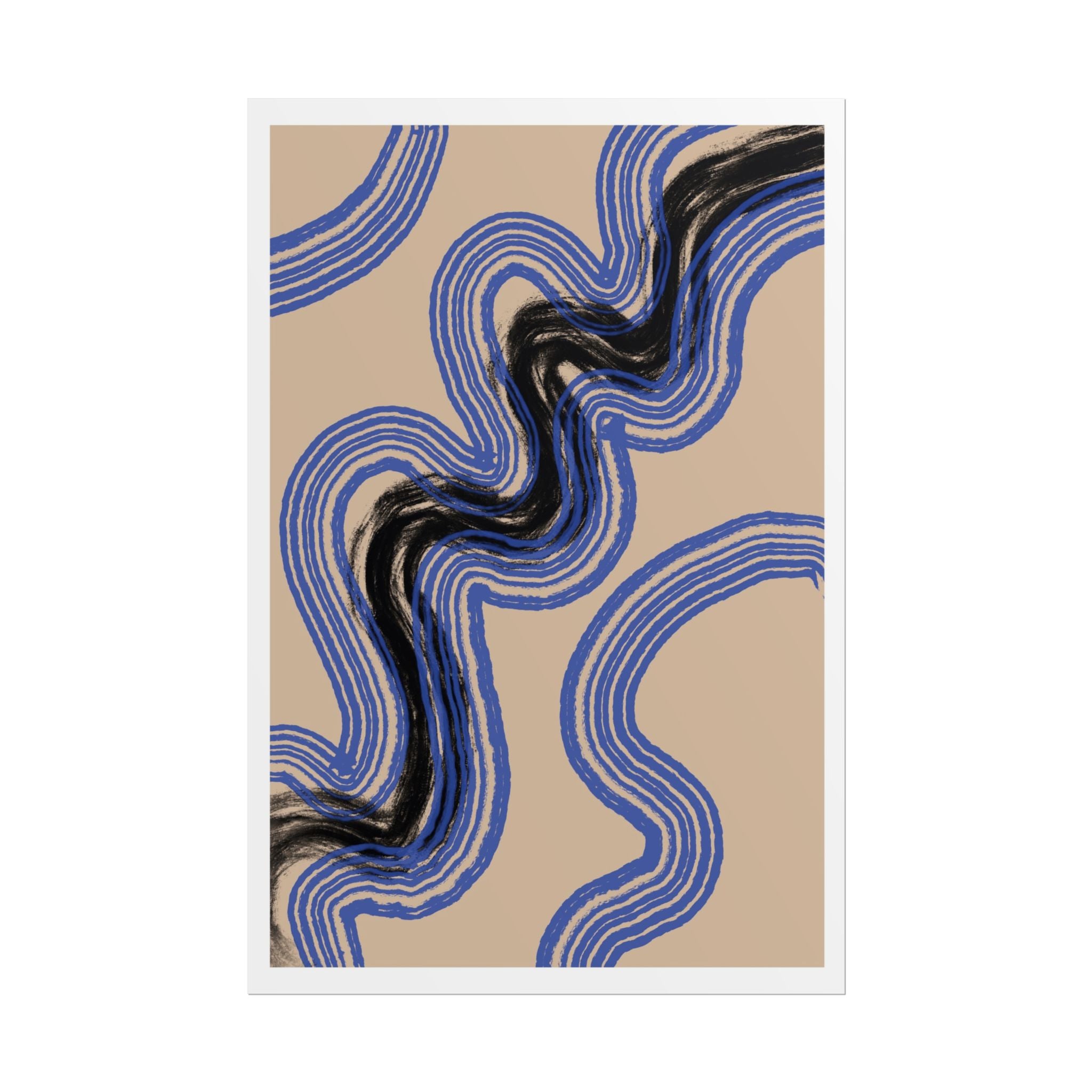 Indigo Rhythm Passage - Poster