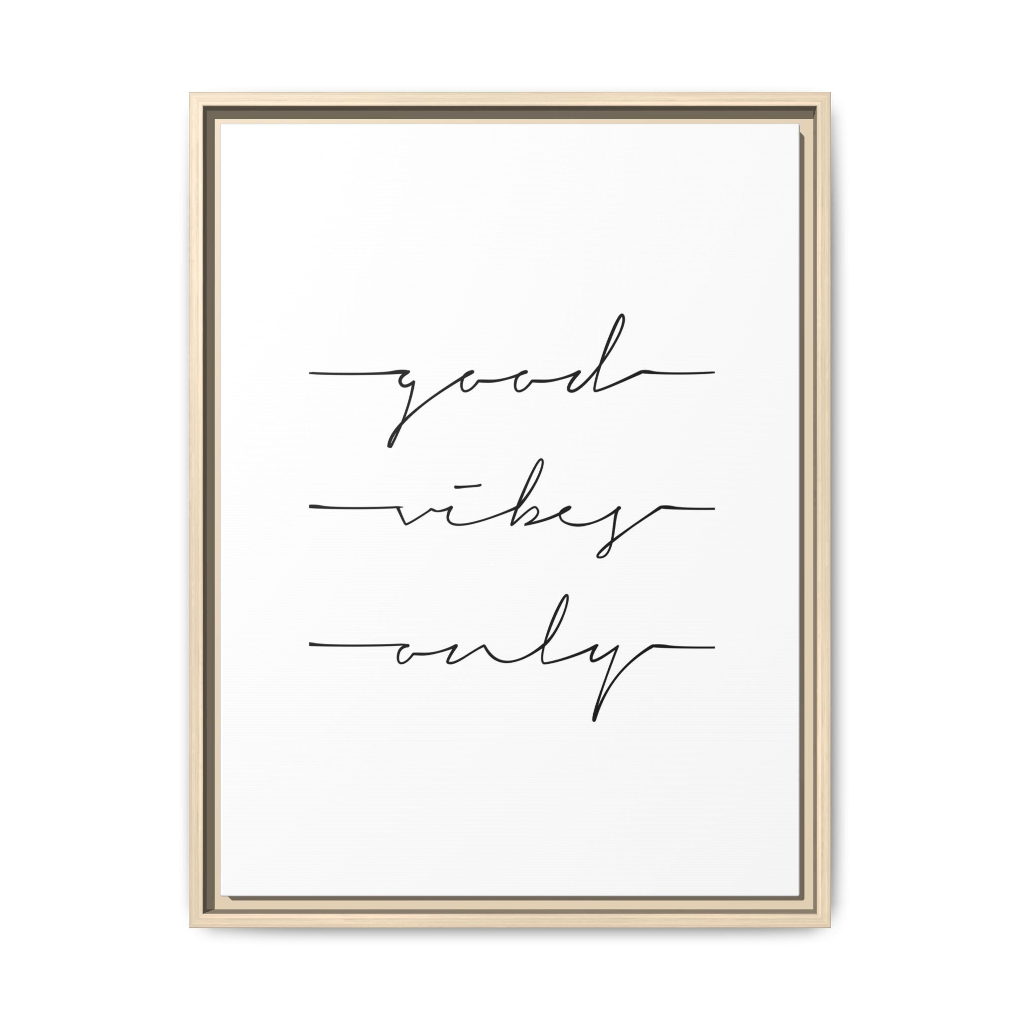 Whispered Neutral Harmony - Framed