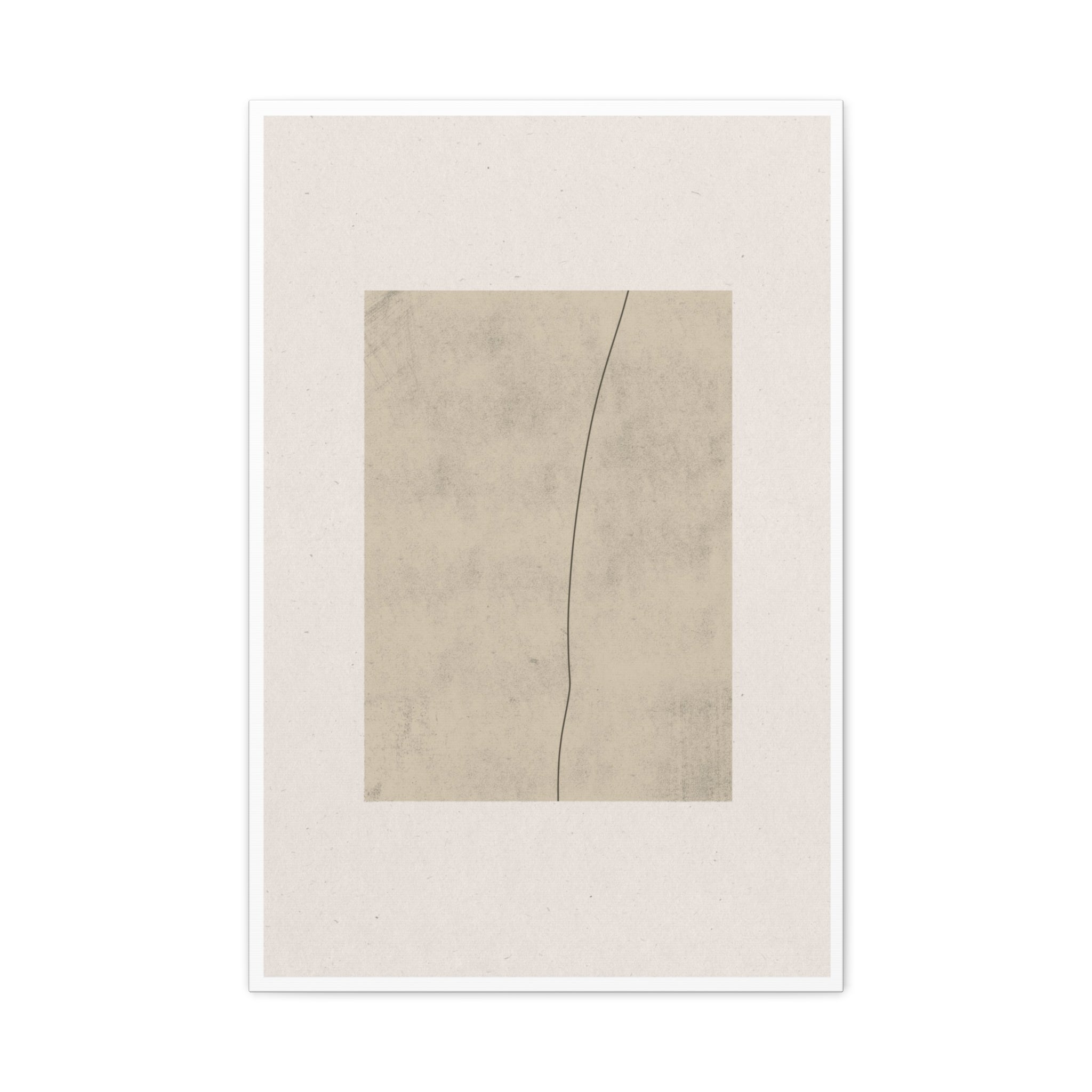 Quiet Contour Passage - Canvas