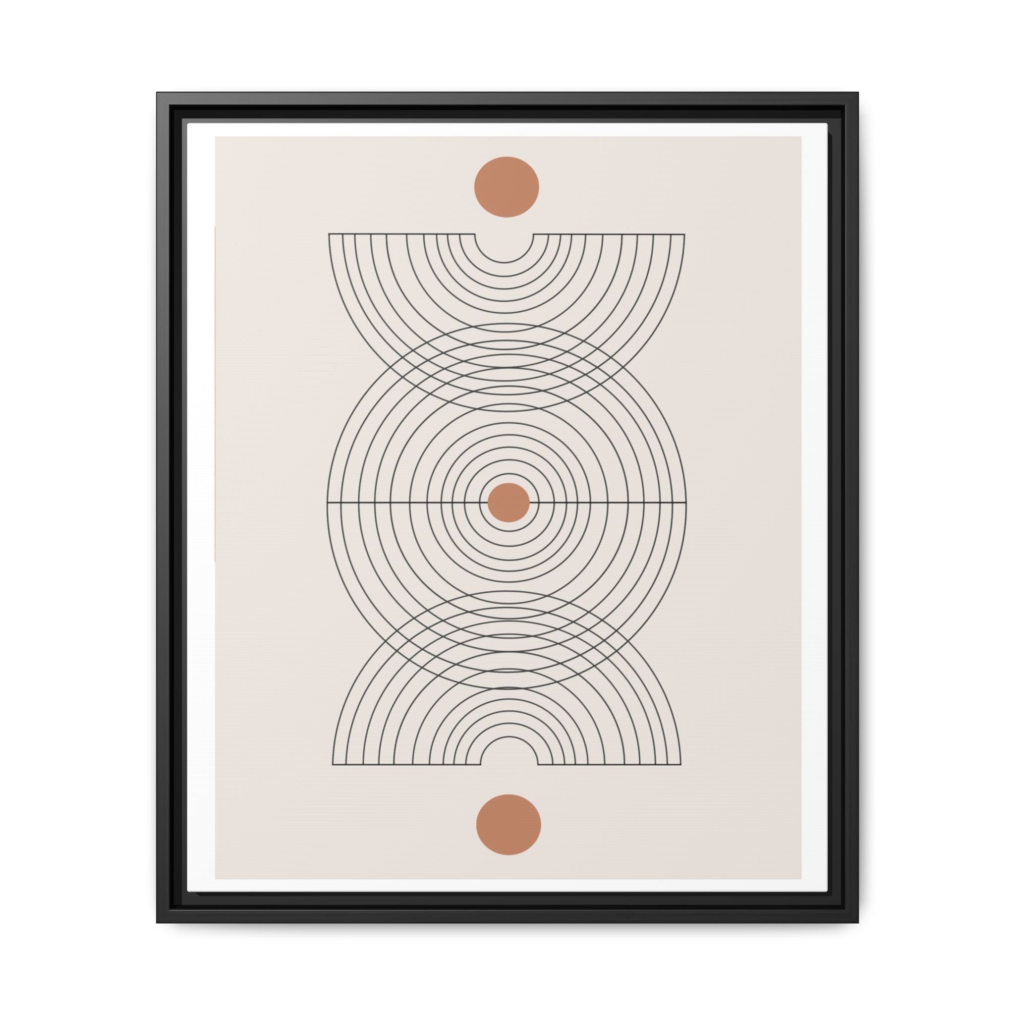 Celestial Echo Symmetry - Framed