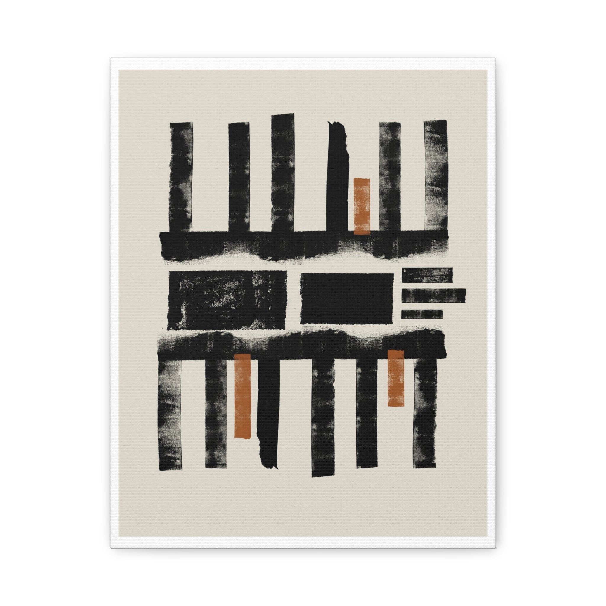 Amber Shadow Alignments - Canvas