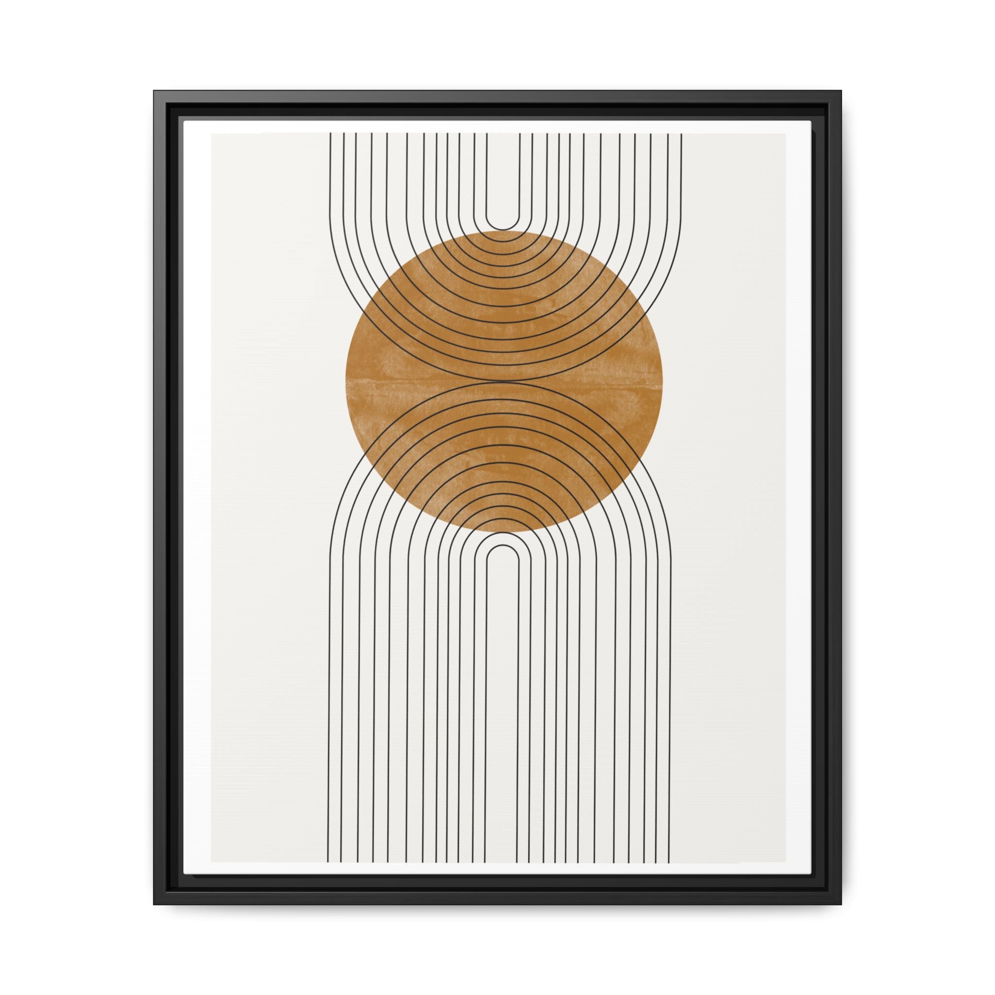 Golden Horizon Convergence - Framed