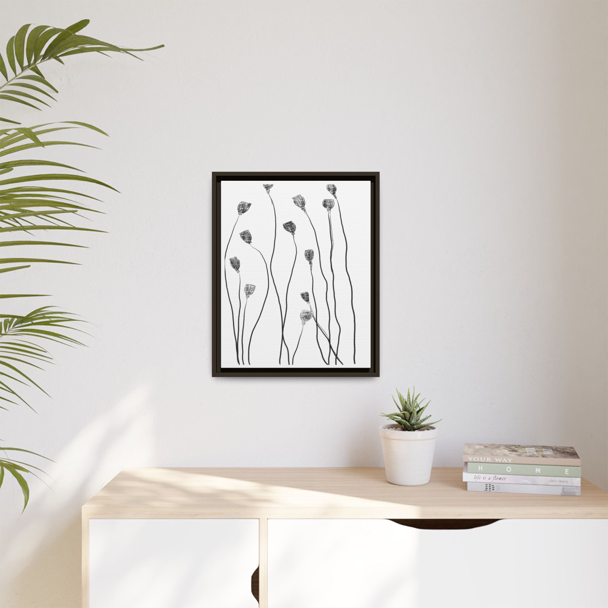 Midnight Seed Reverie - Framed