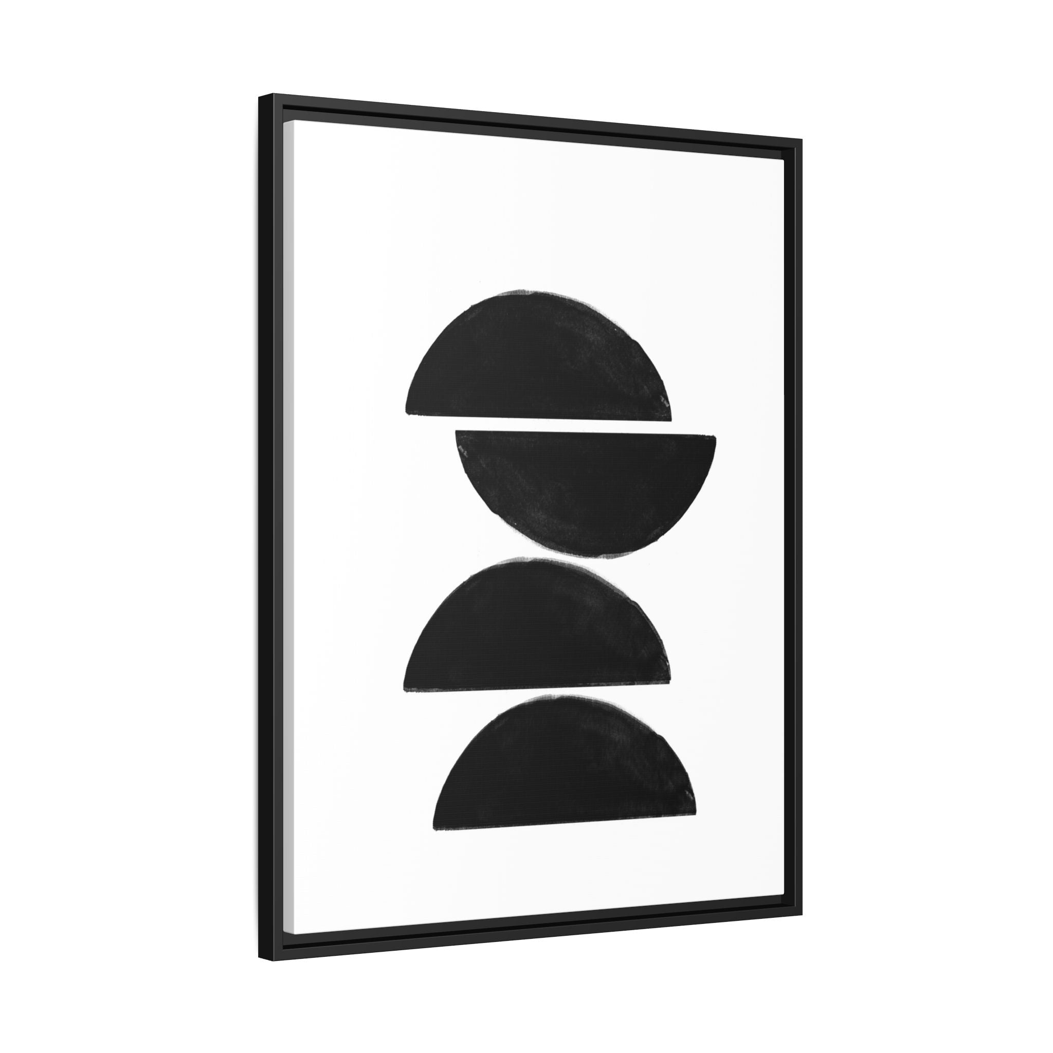 Noir Horizon Rhythm - Framed