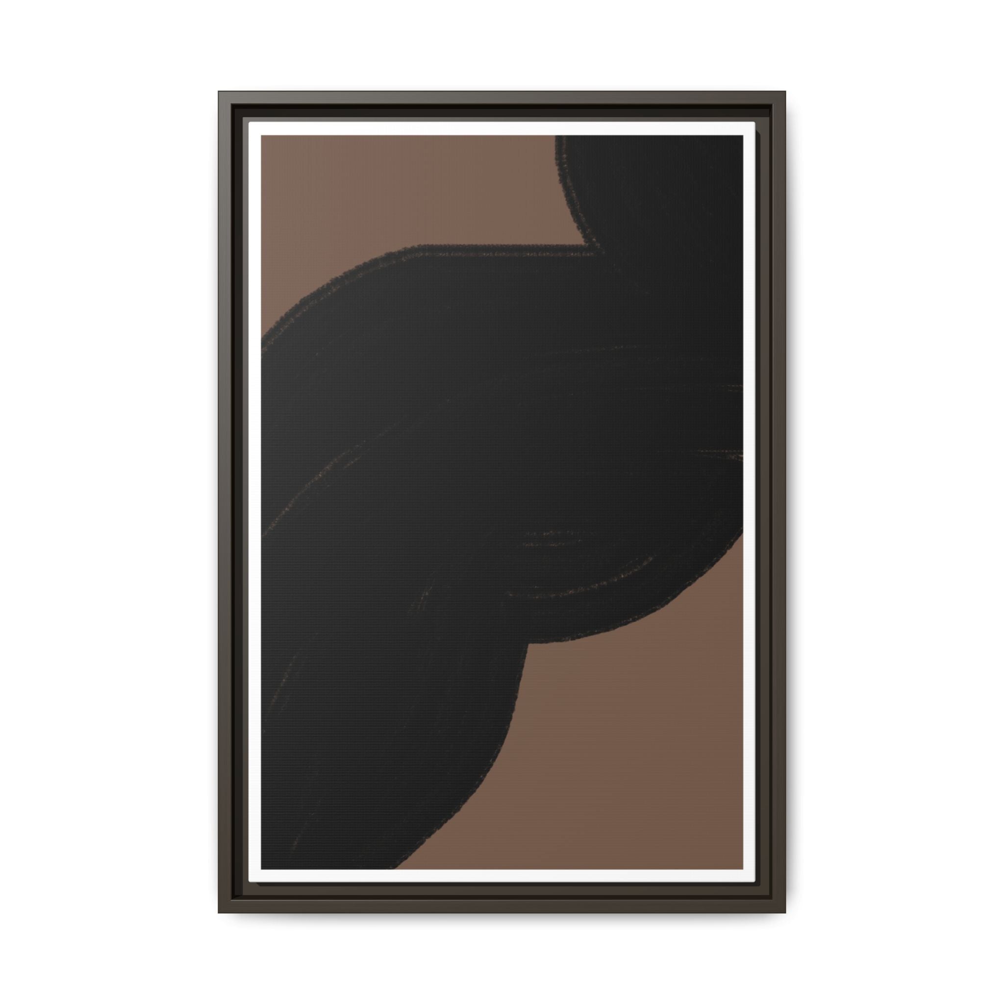 Midnight Drift Curves - Framed
