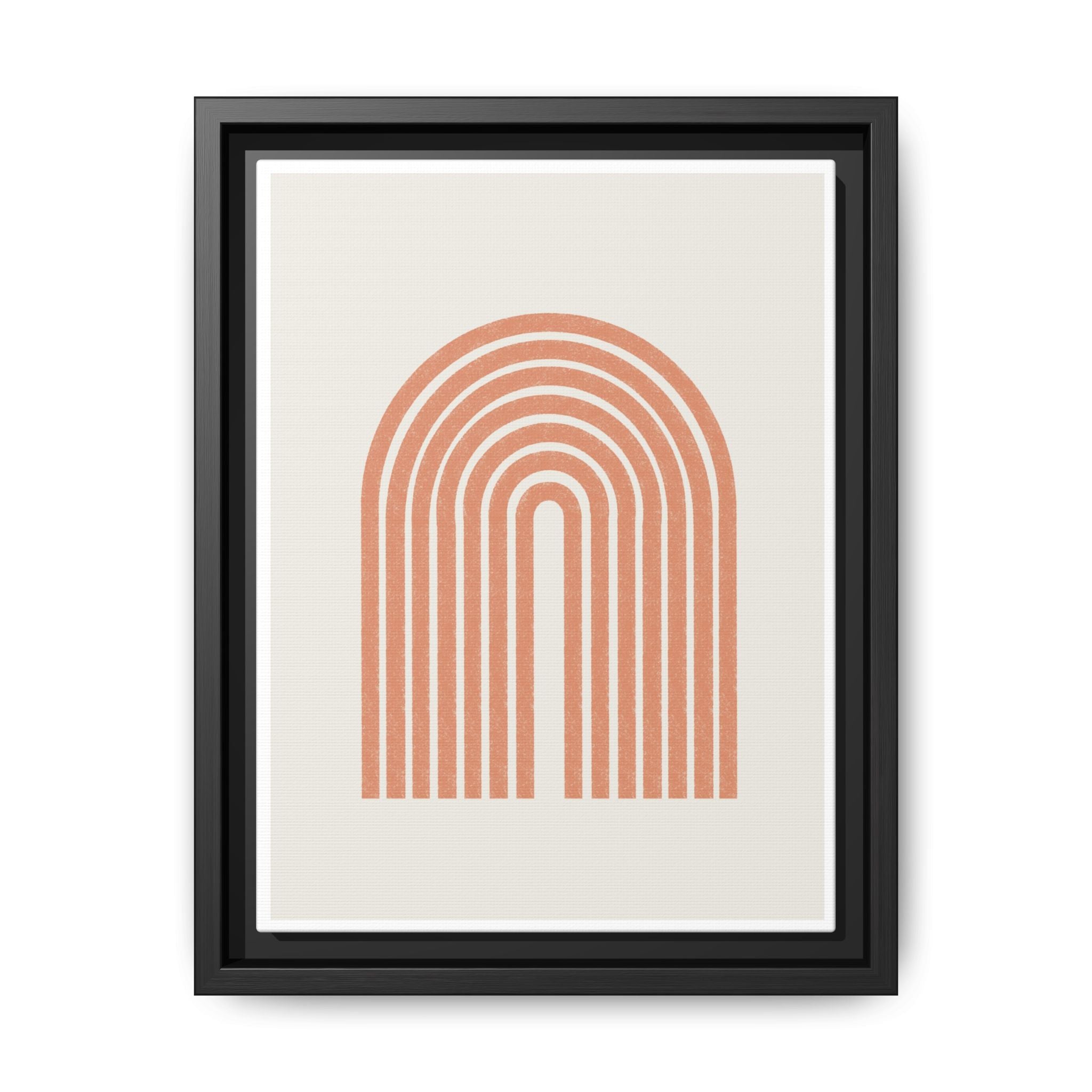 Terracotta Arc Whisper - Framed