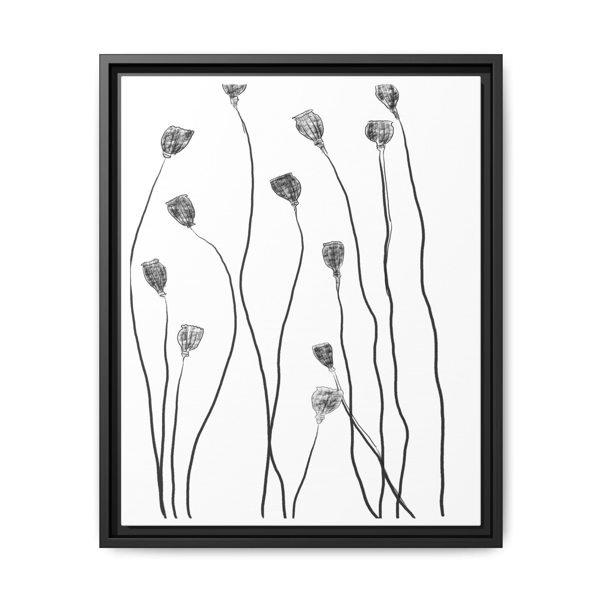 Midnight Seed Reverie - Framed