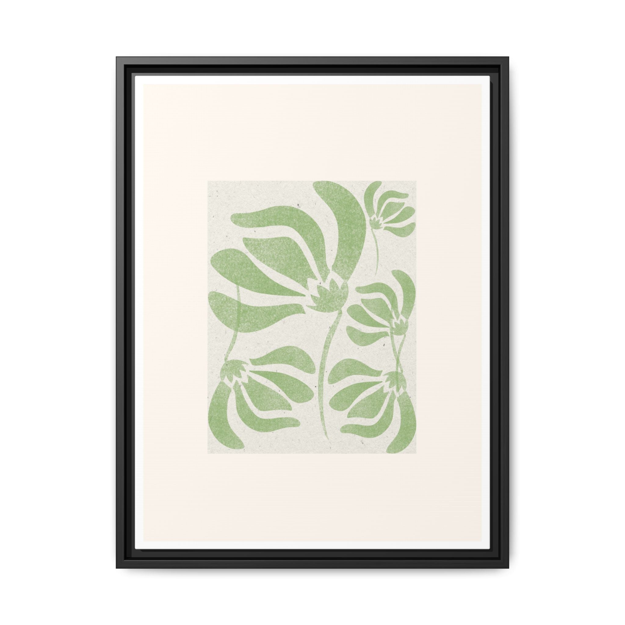 Verdant Bloom Harmony - Framed