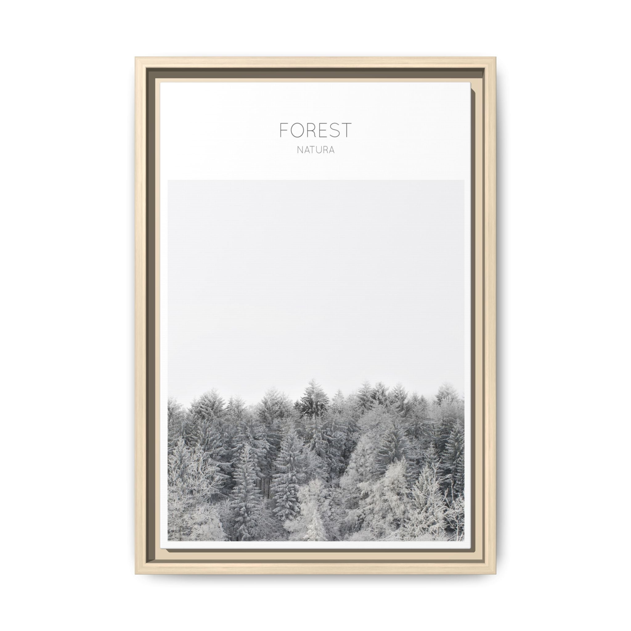 Silent Frost Canopy - Framed