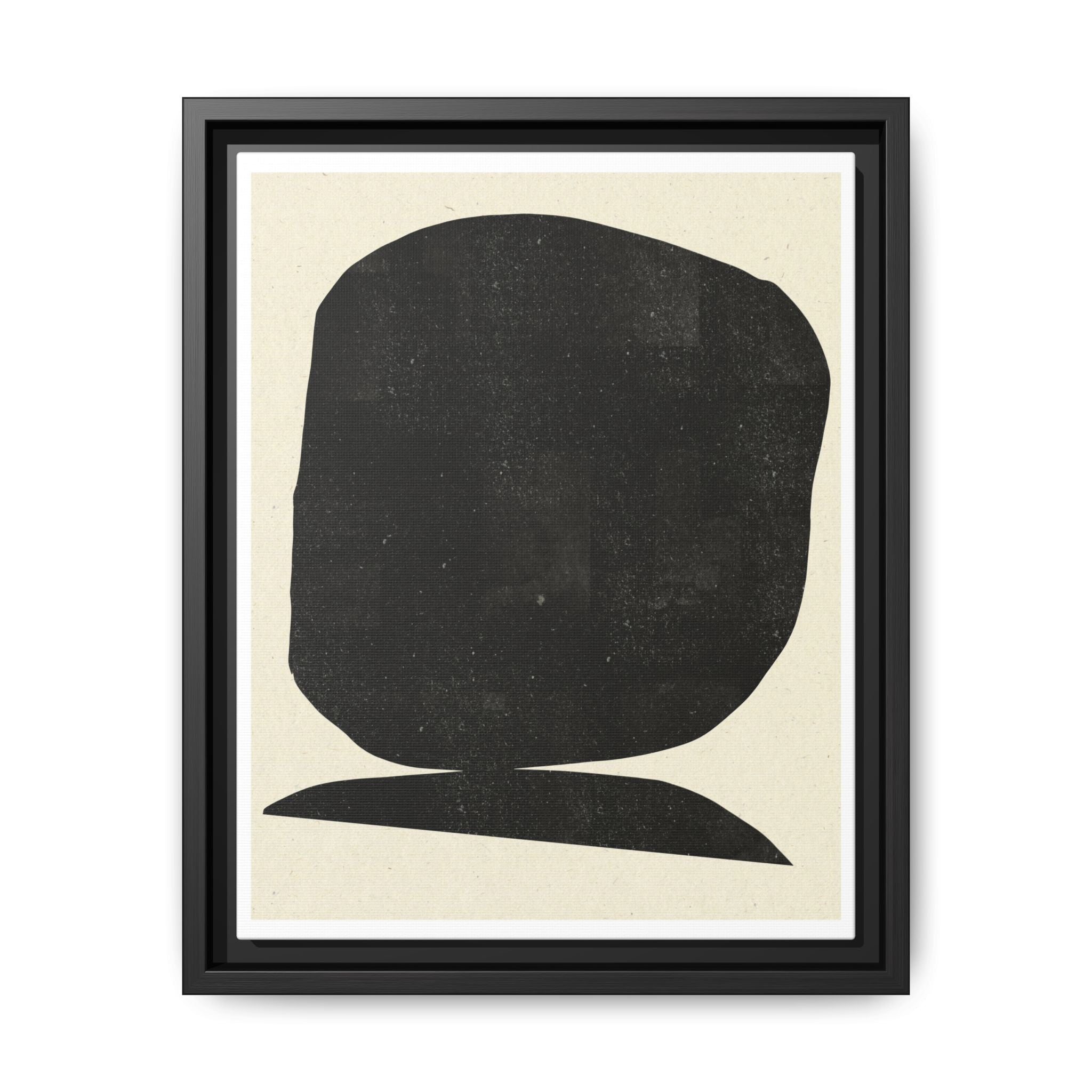 Midnight Monolith Whisper - Framed