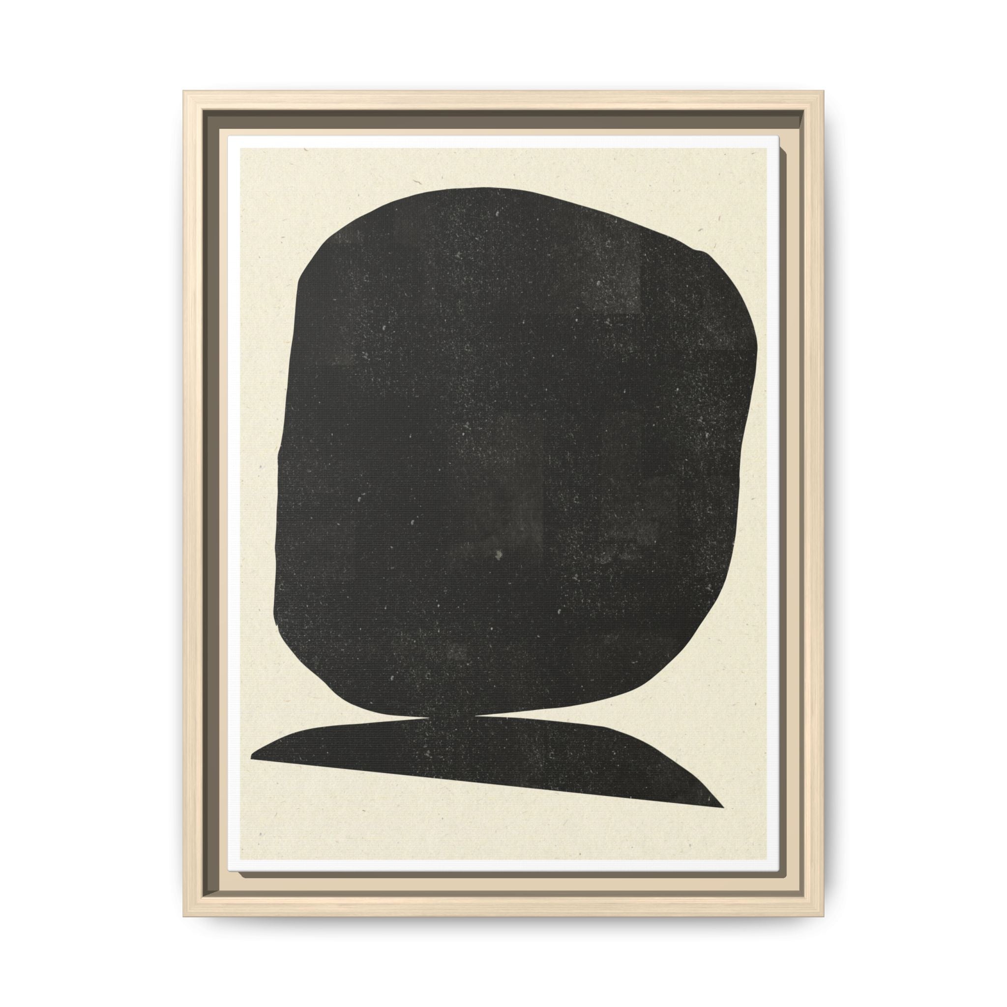 Midnight Monolith Whisper - Framed