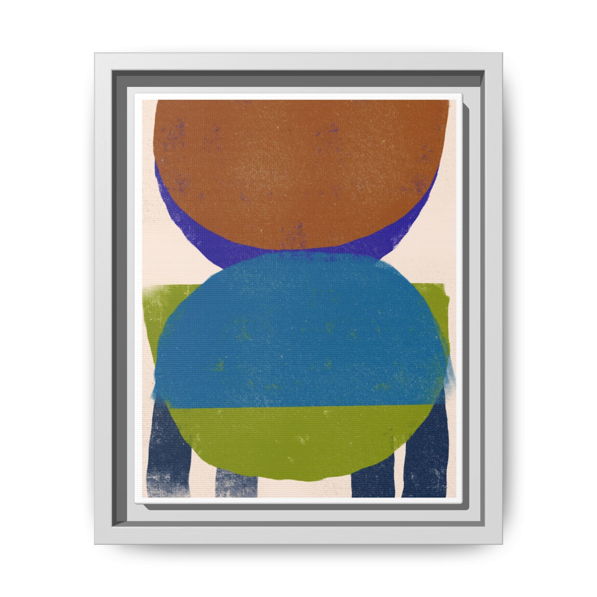 Azure Meadow Eclipse - Framed