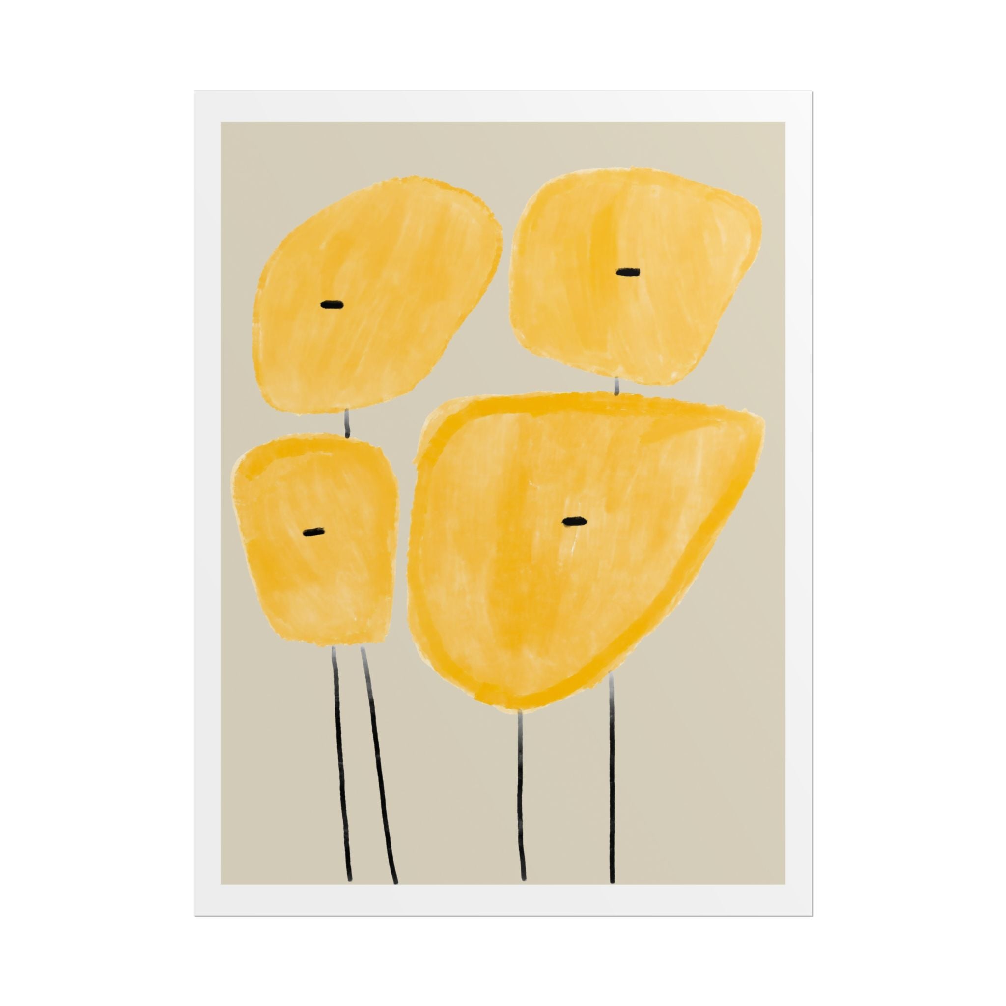 Golden Meadow Figures - Poster