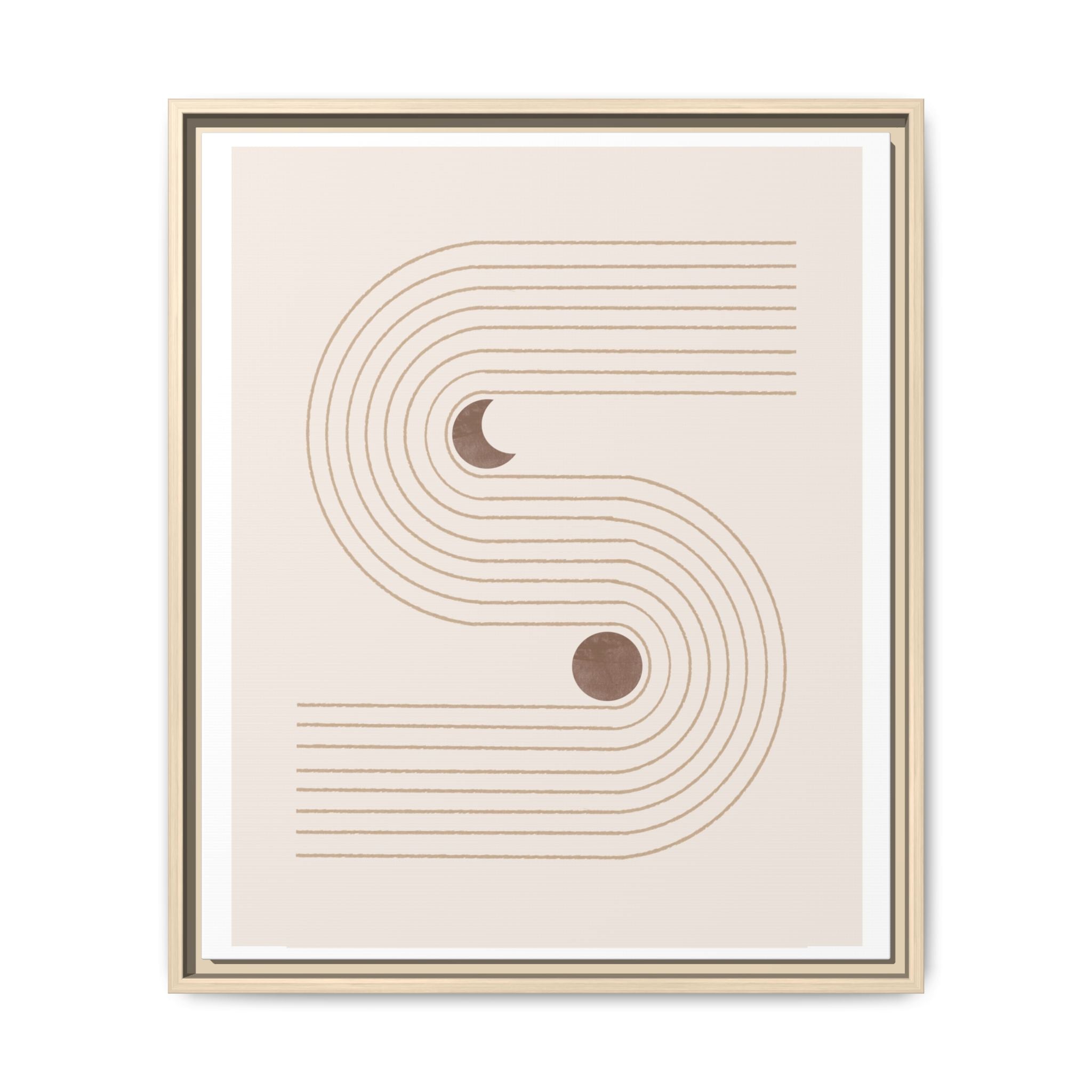 Desert Orbit Passage - Framed