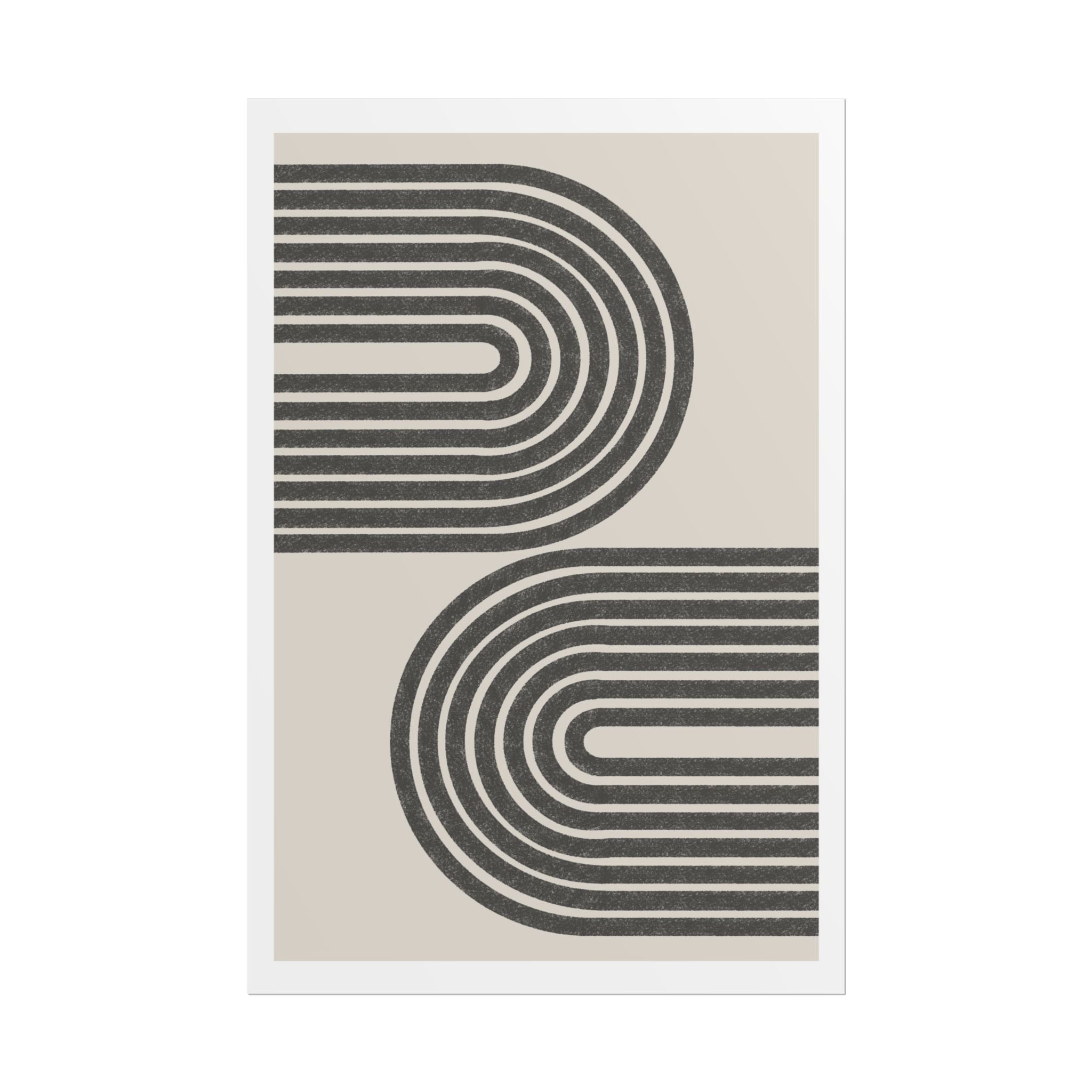 Twin Horizon Currents - Poster