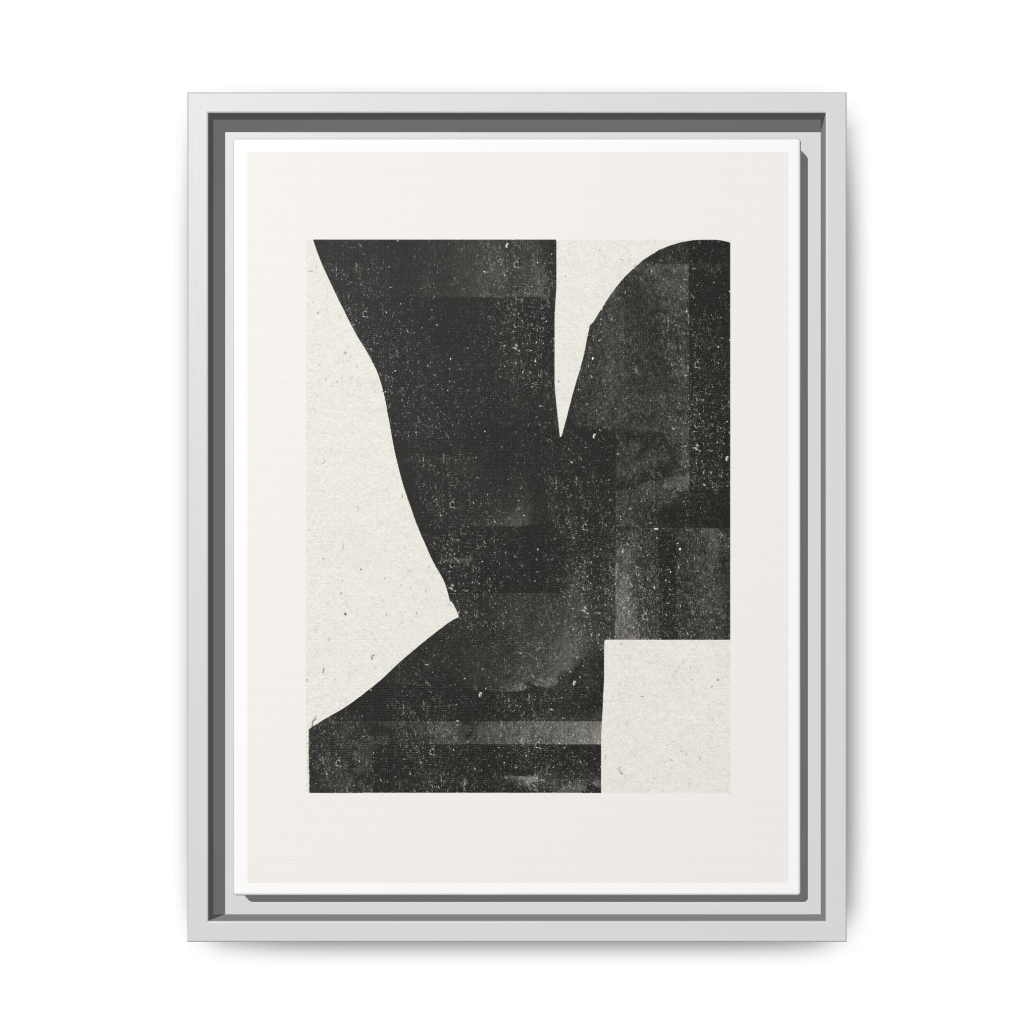 Noir Balance Echoes - Framed