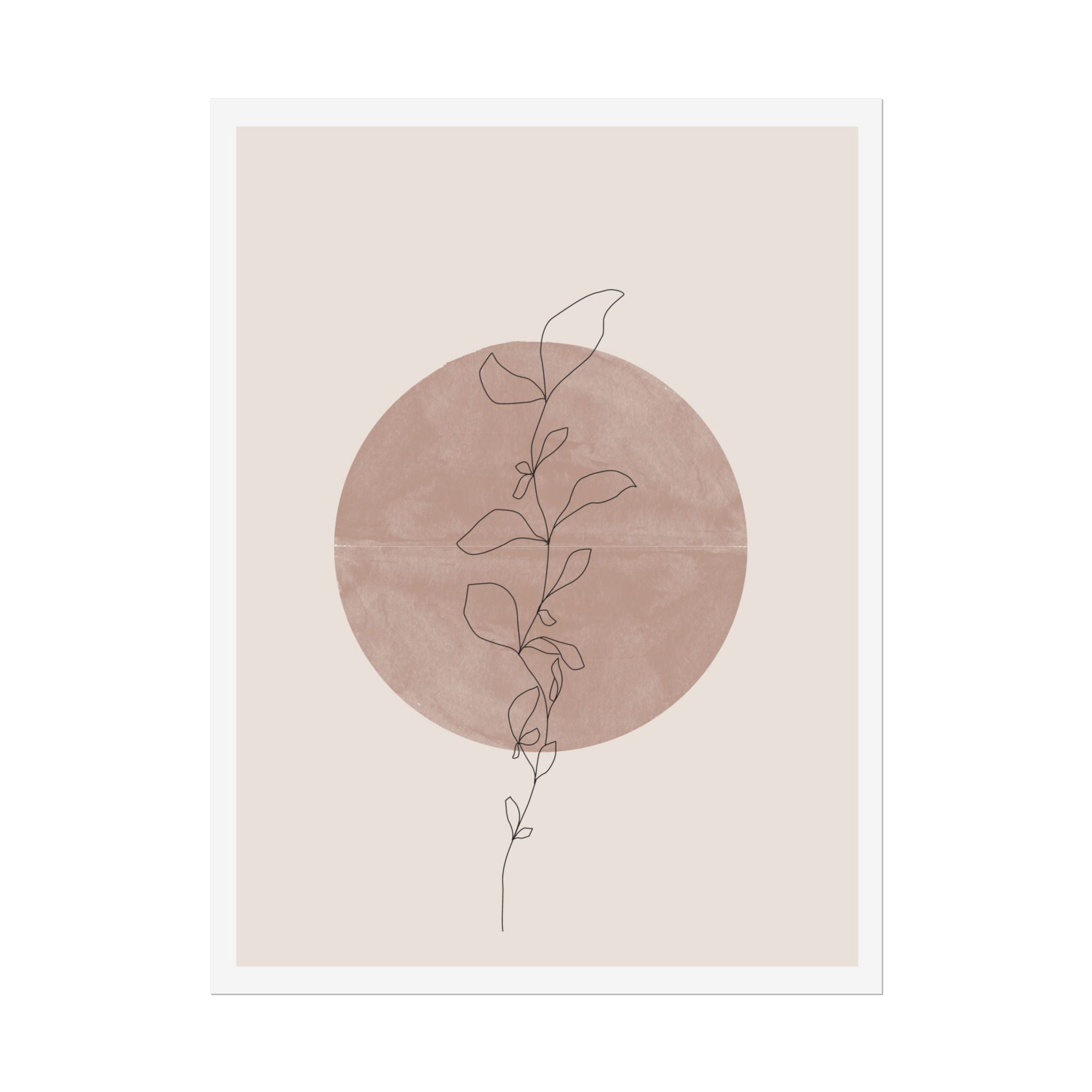 Blush Moonvine Quietude - Poster