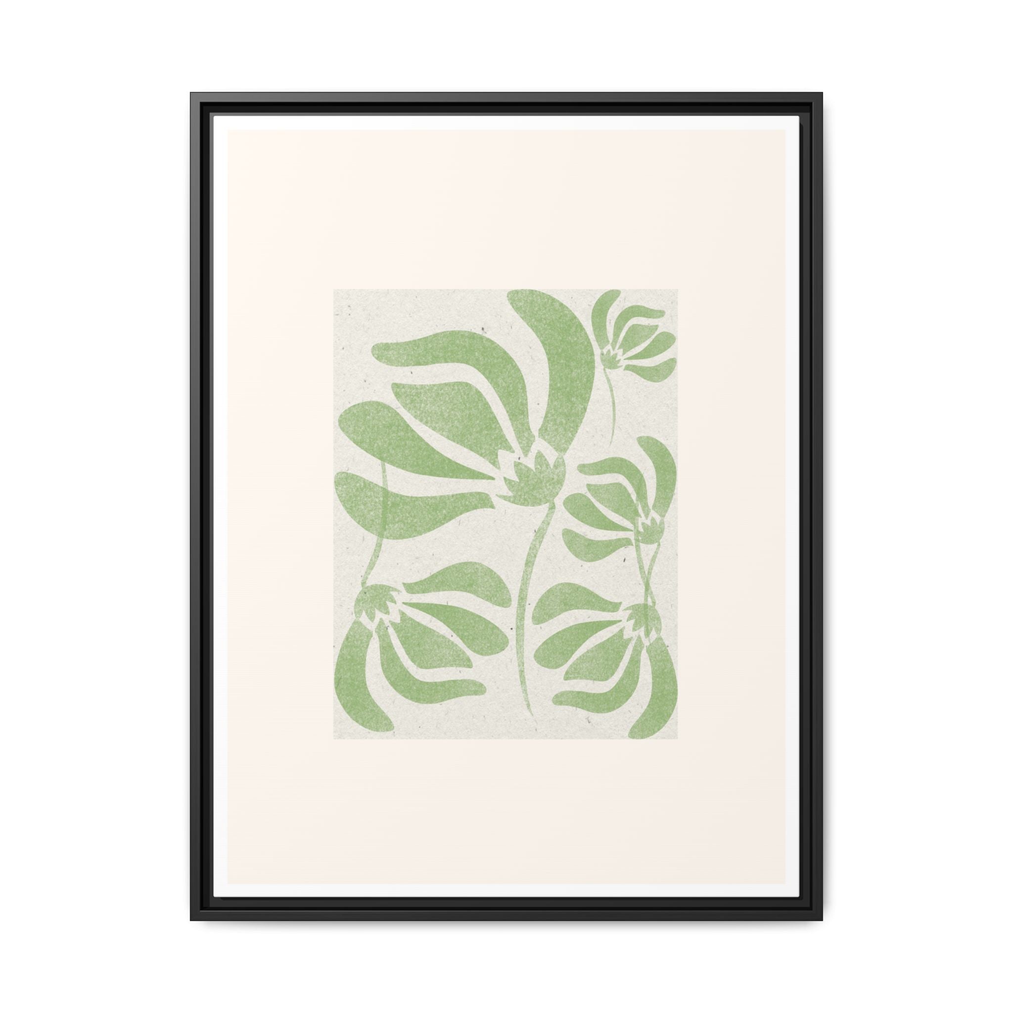 Verdant Bloom Harmony - Framed