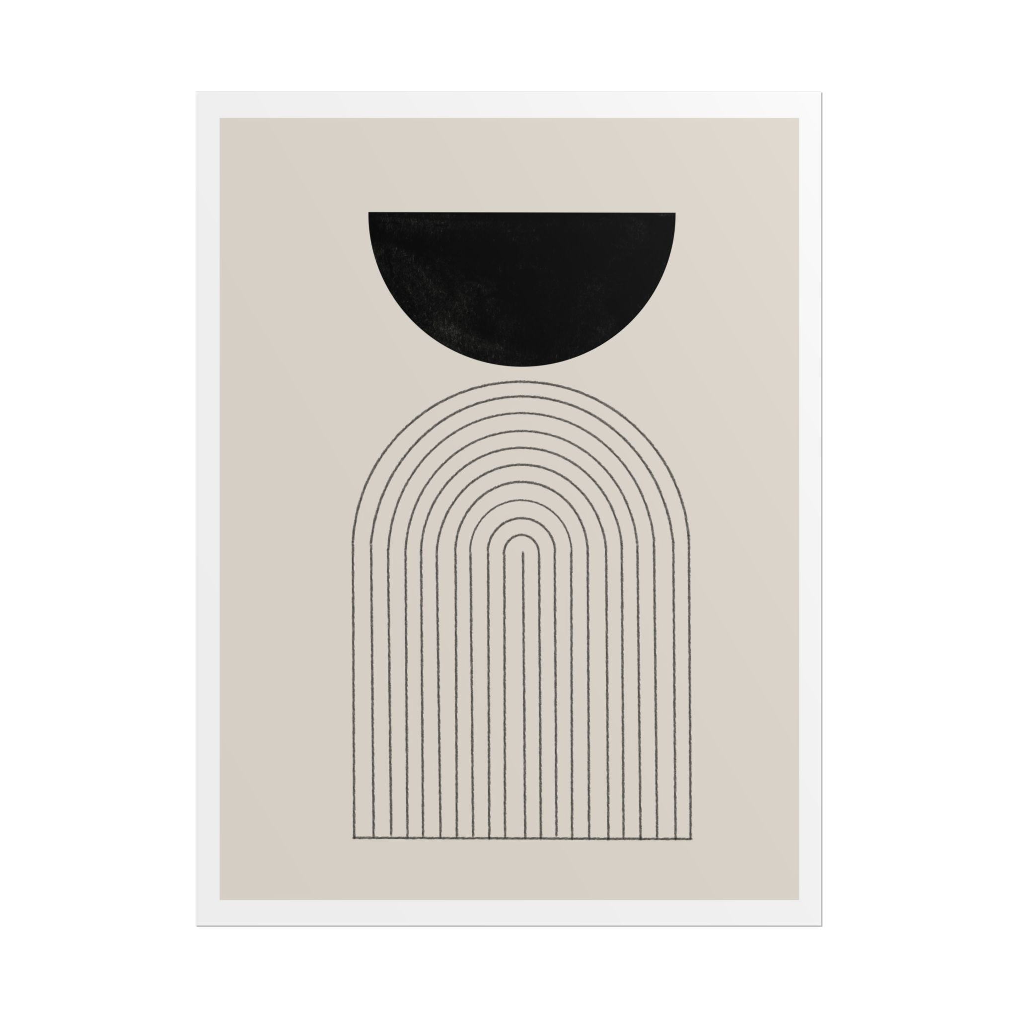 Midnight Portal Lines - Poster