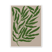 Emerald Canopy Drift - Canvas