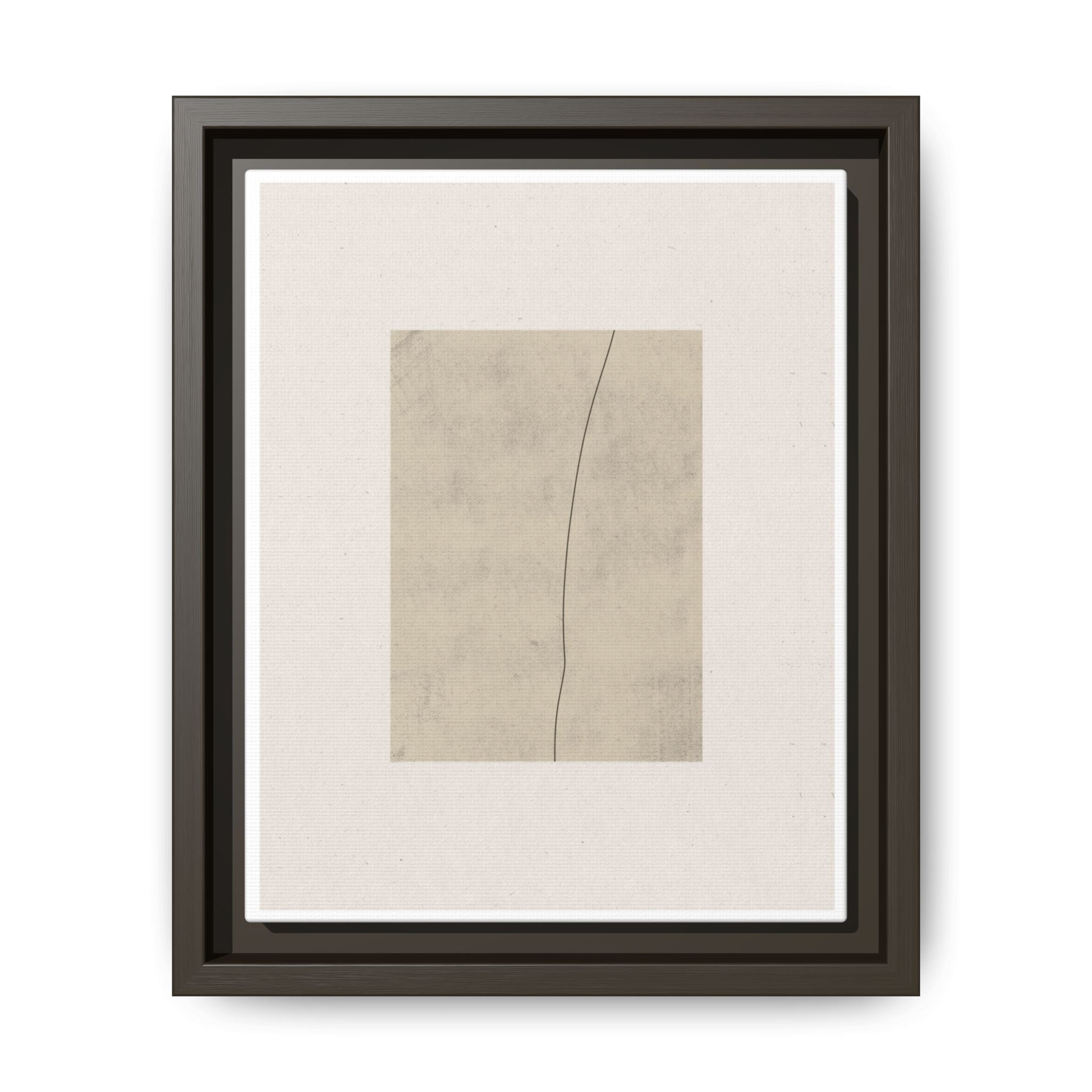 Quiet Contour Passage - Framed