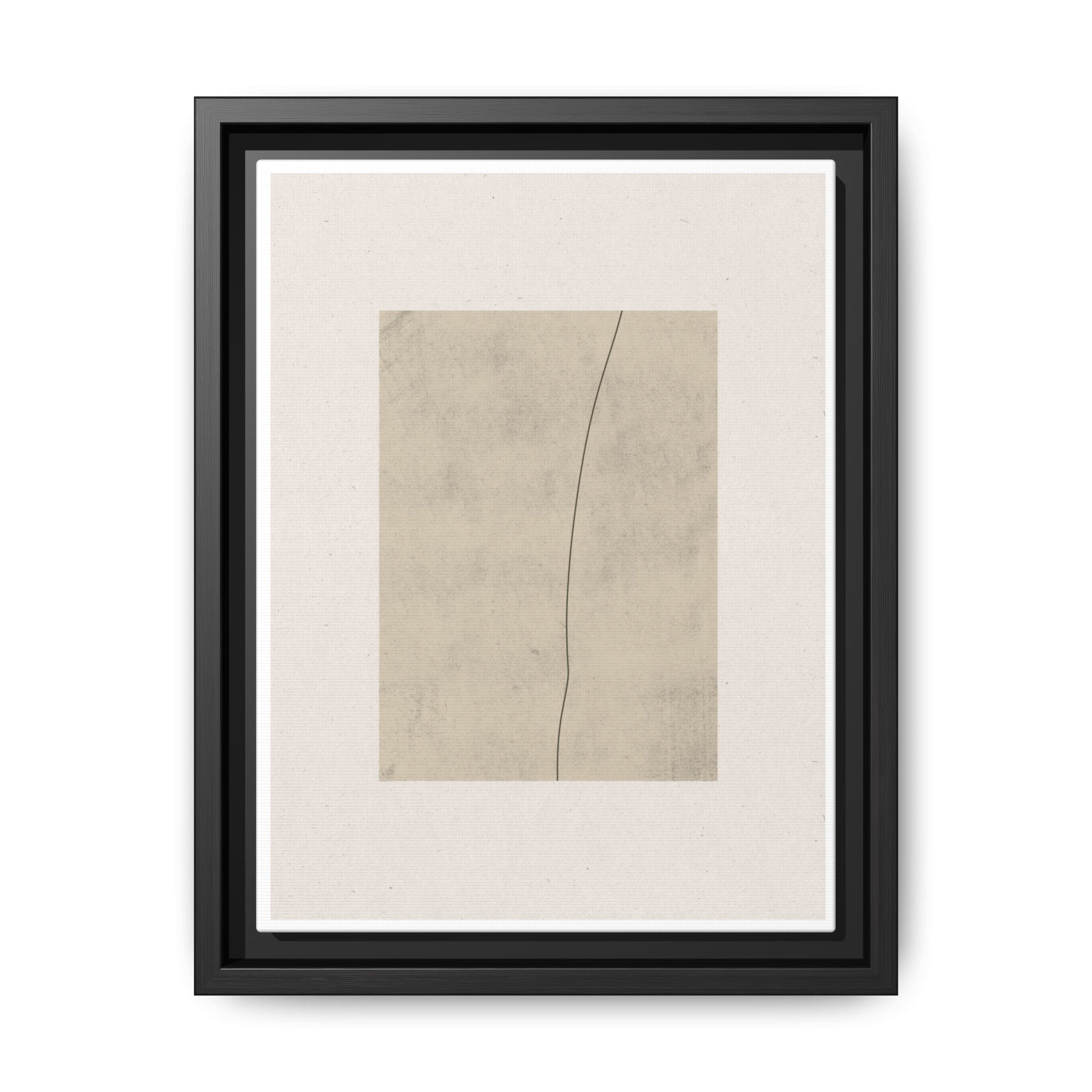 Quiet Contour Passage - Framed