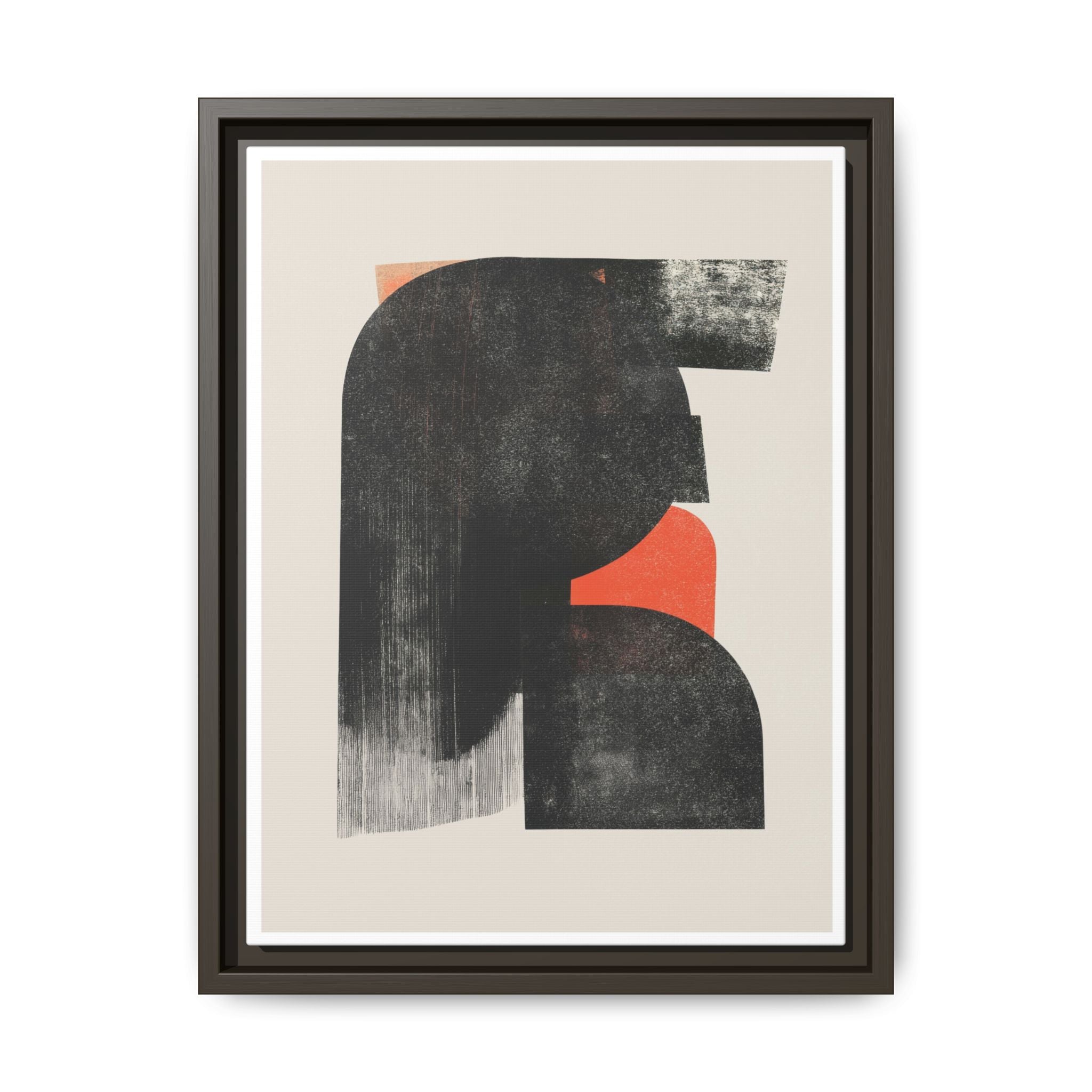 Ember Shadow Structure - Framed