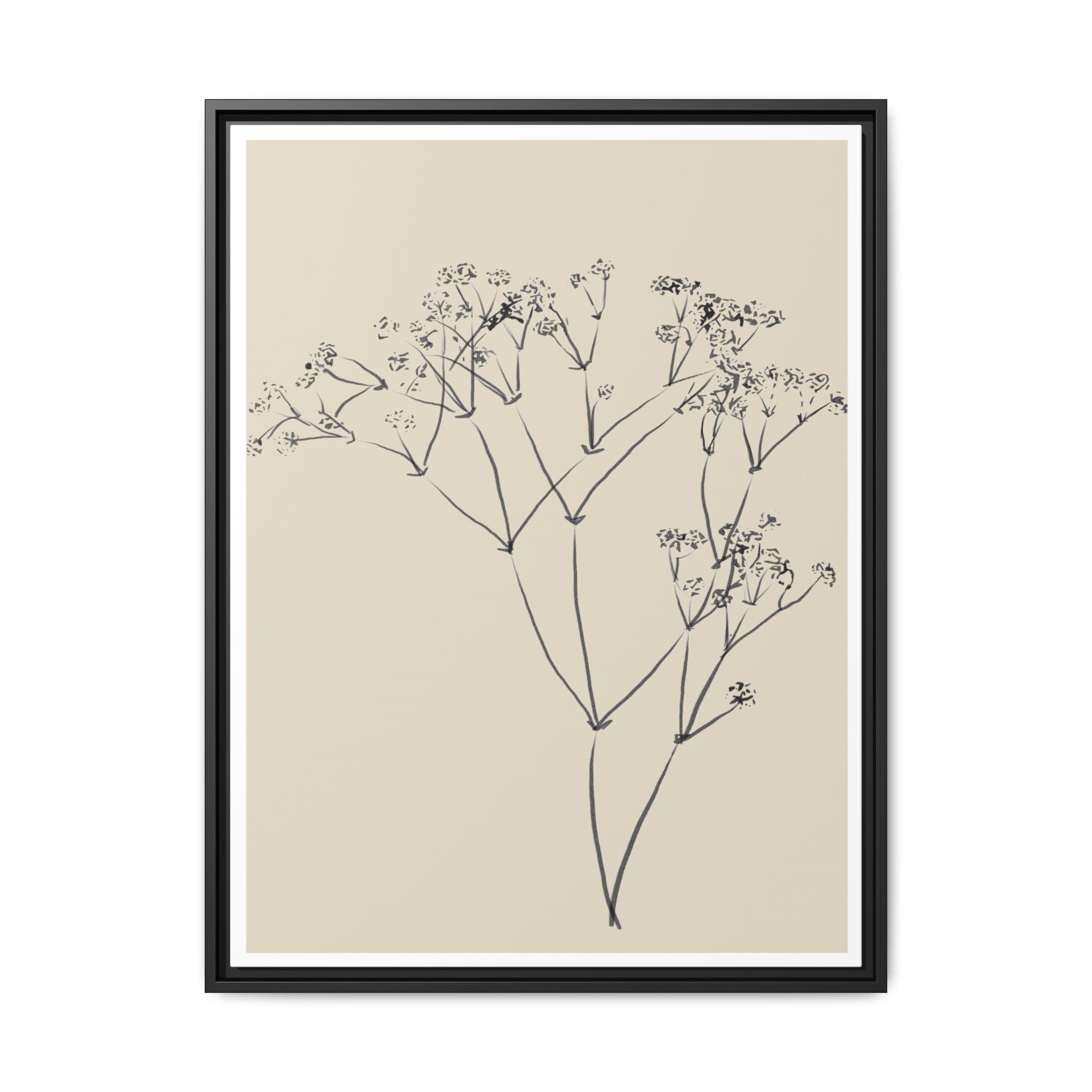 Soft Meadow Stillness - Framed