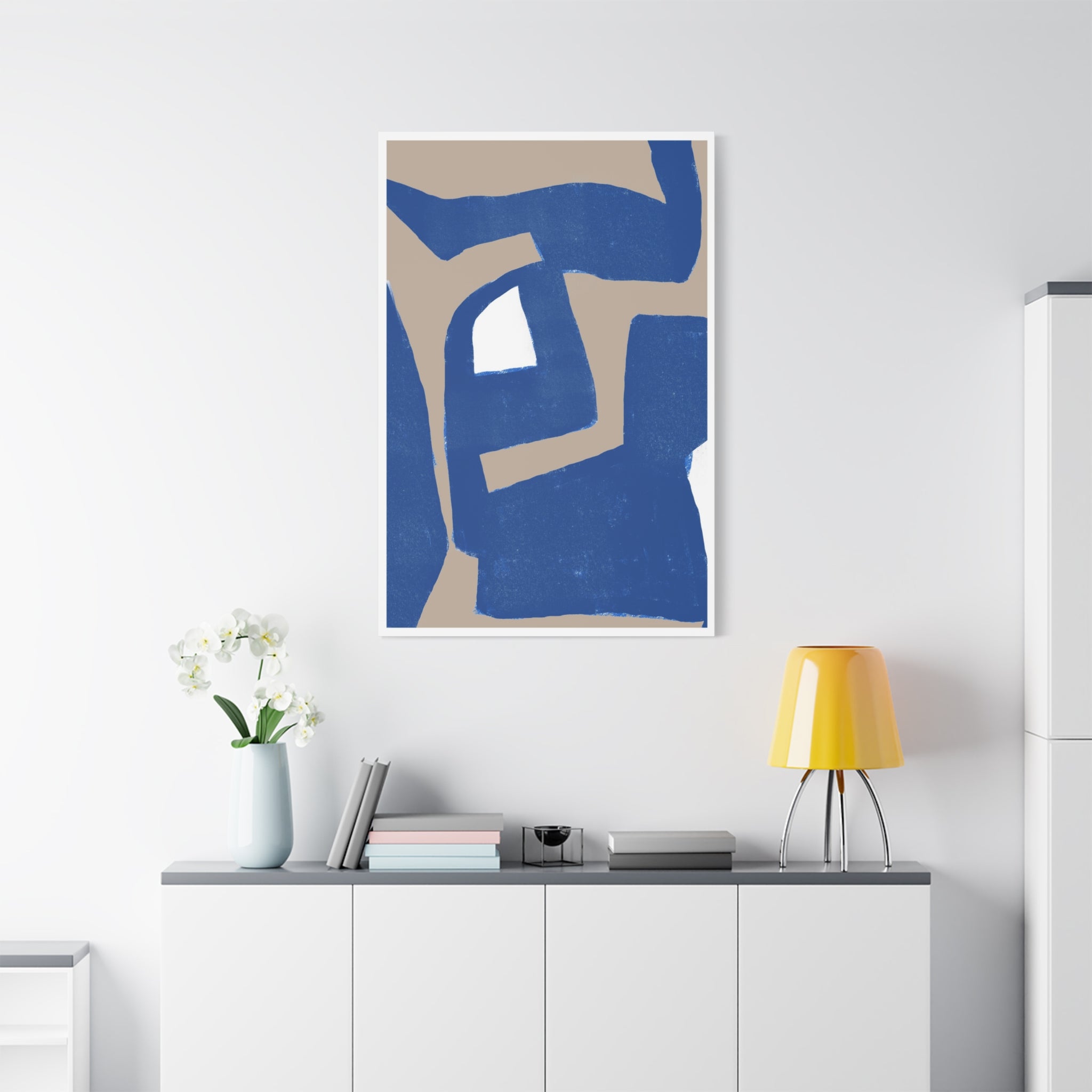 Cobalt Passage Echoes - Canvas