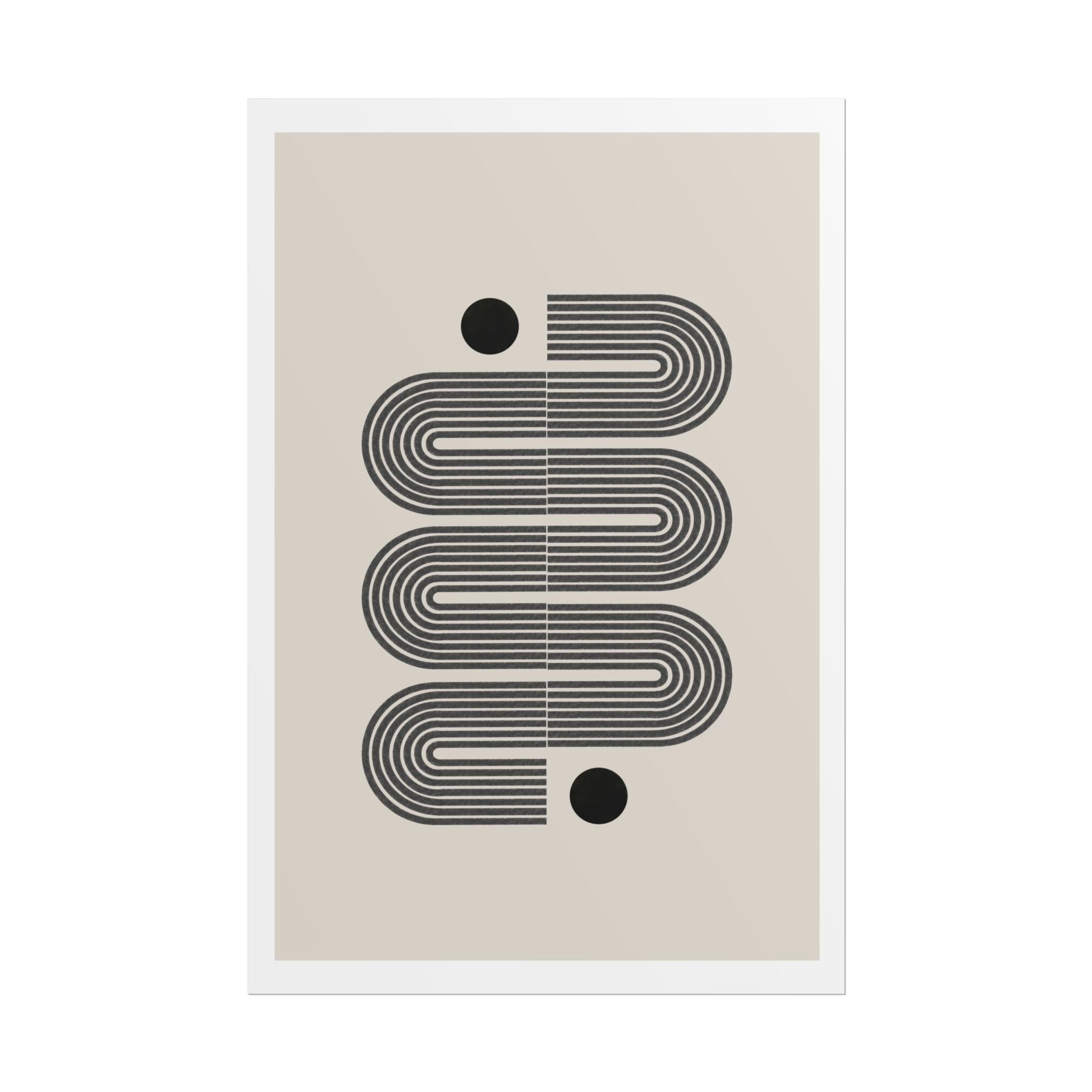 Midnight Circuit Flow - Poster