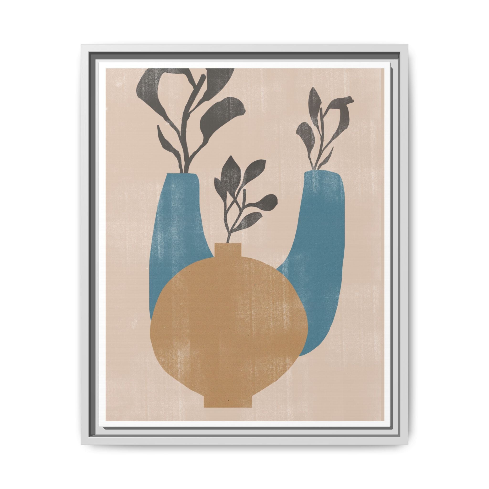 Azure Vessel Harmony - Framed