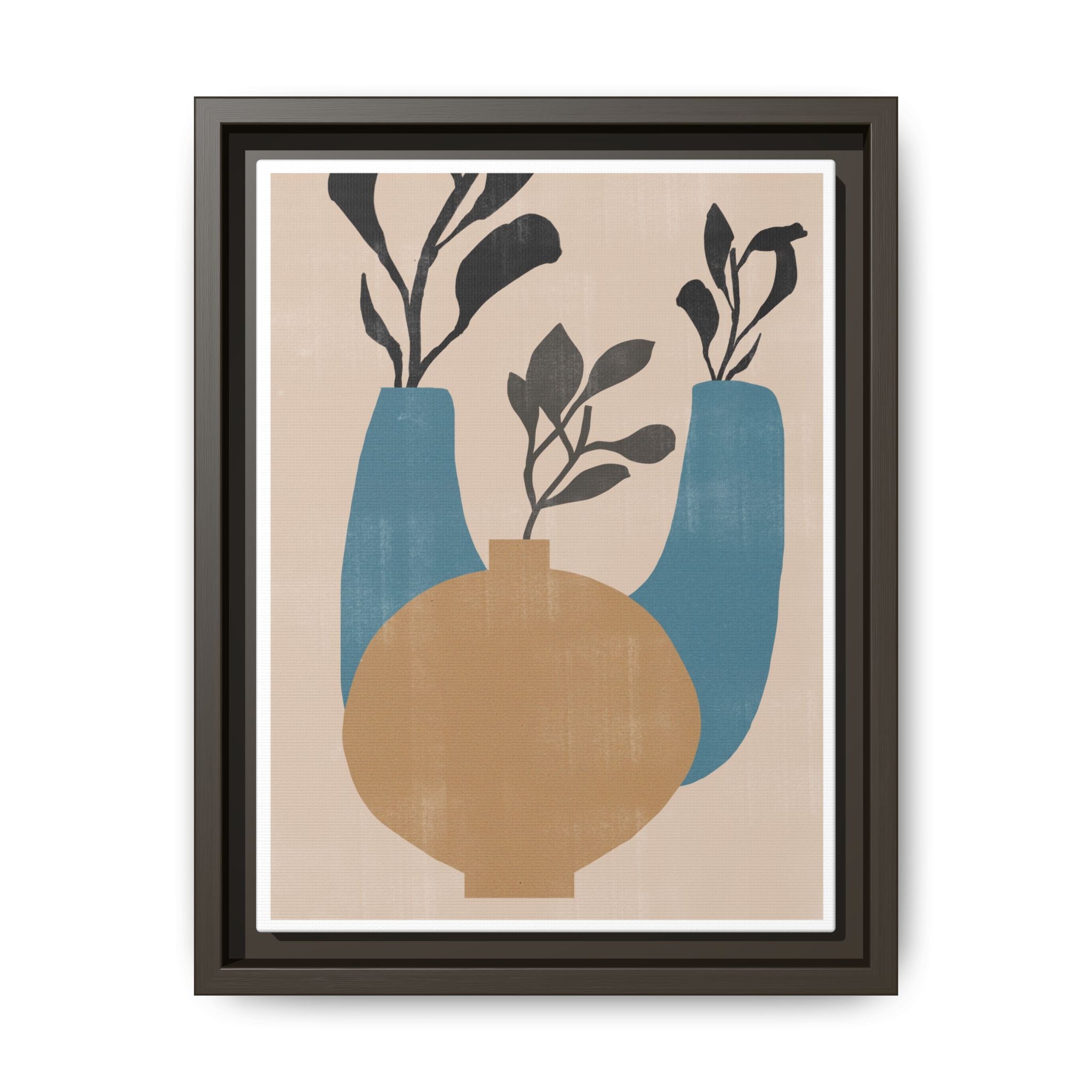 Azure Vessel Harmony - Framed