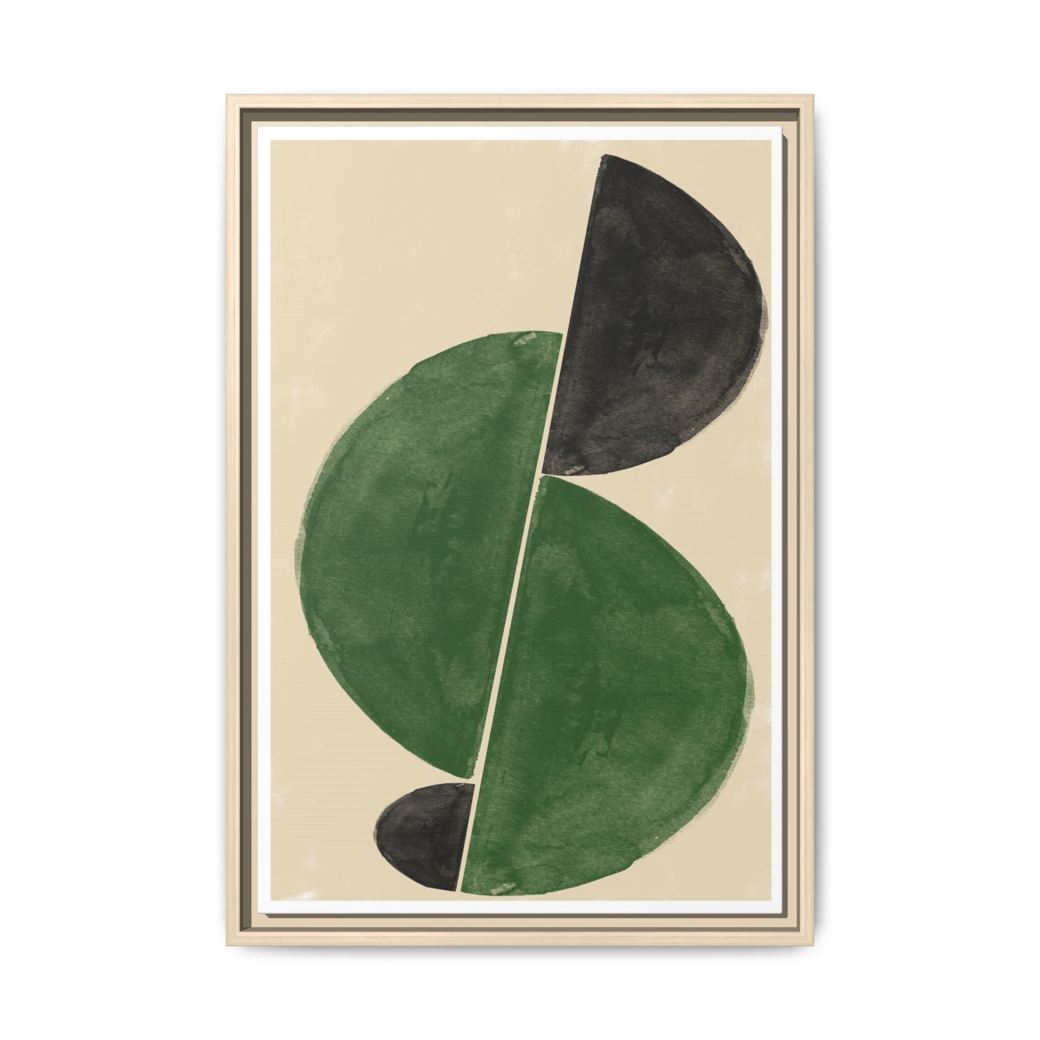 Verdant Eclipse Balance - Framed