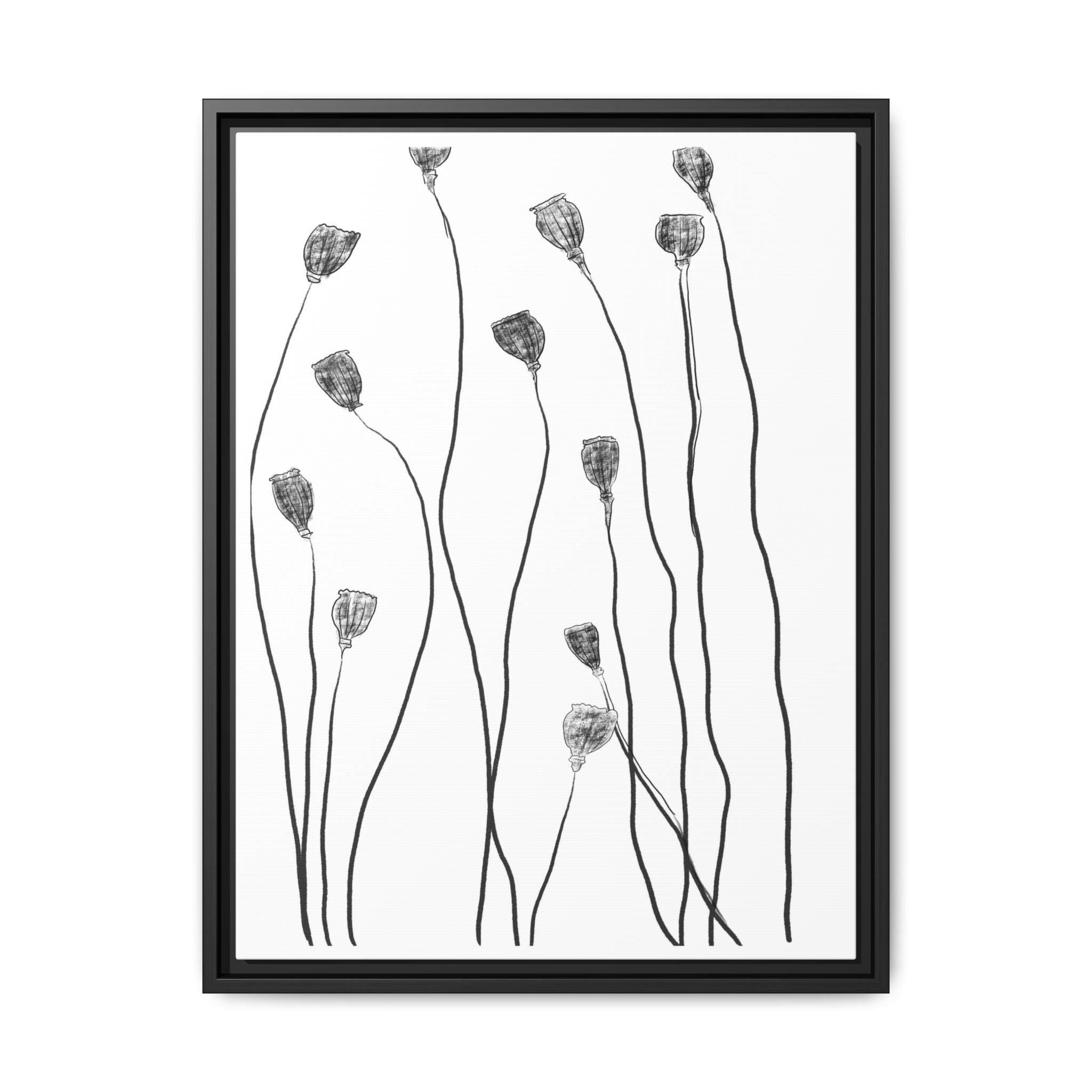 Midnight Seed Reverie - Framed