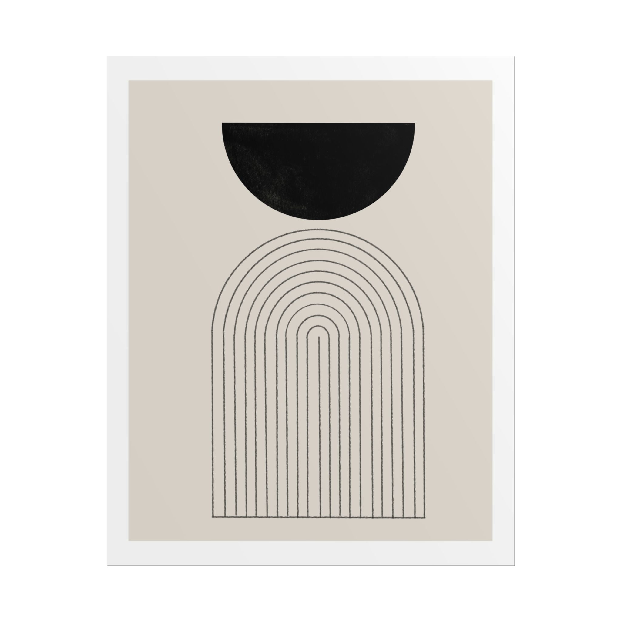 Midnight Portal Lines - Poster