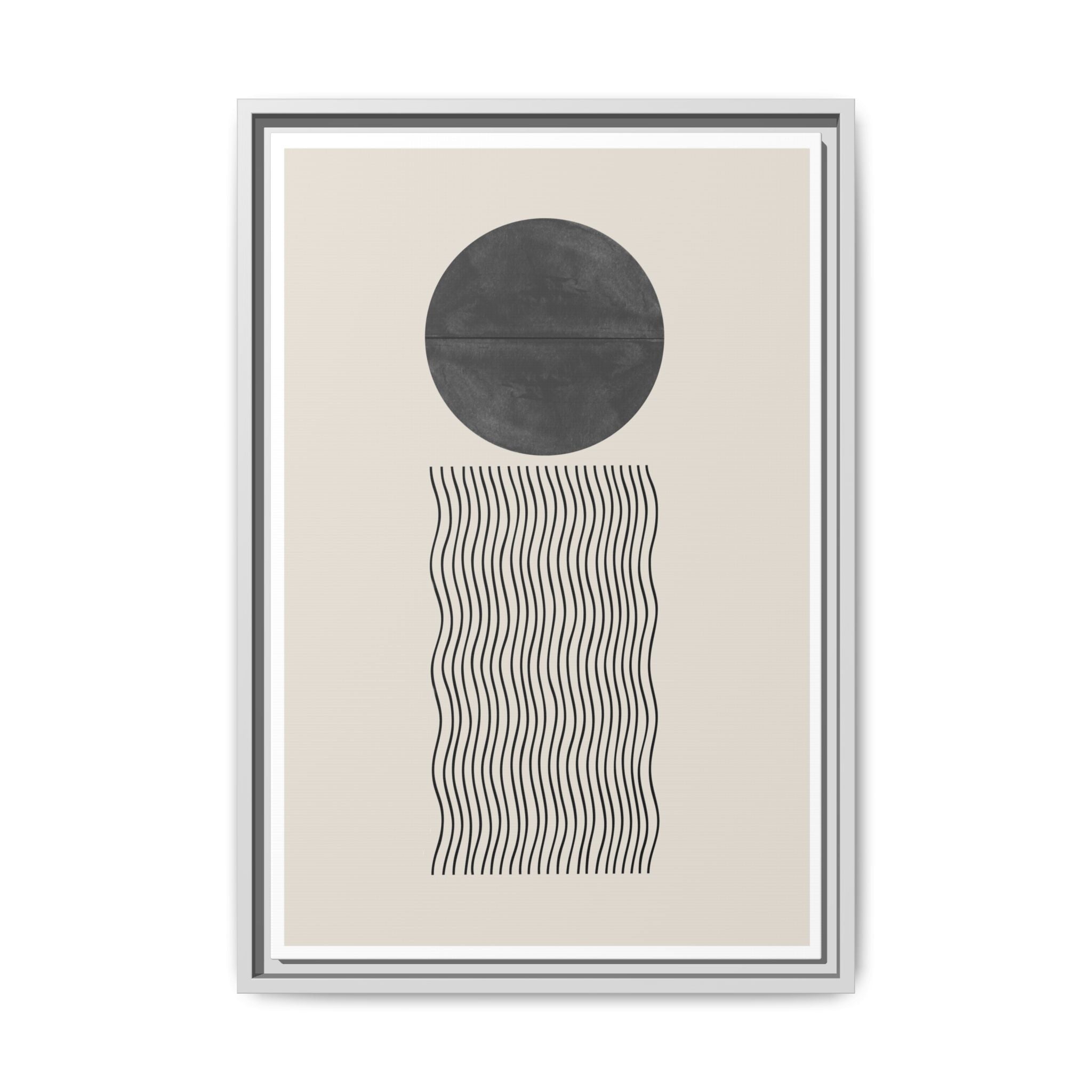 Celestial Wave Alignment - Framed