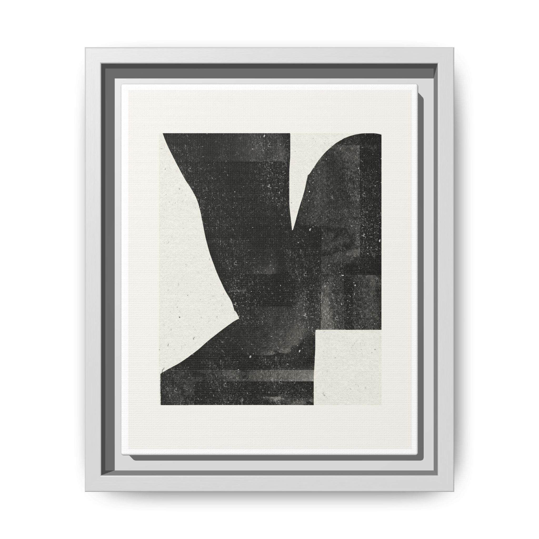 Noir Balance Echoes - Framed